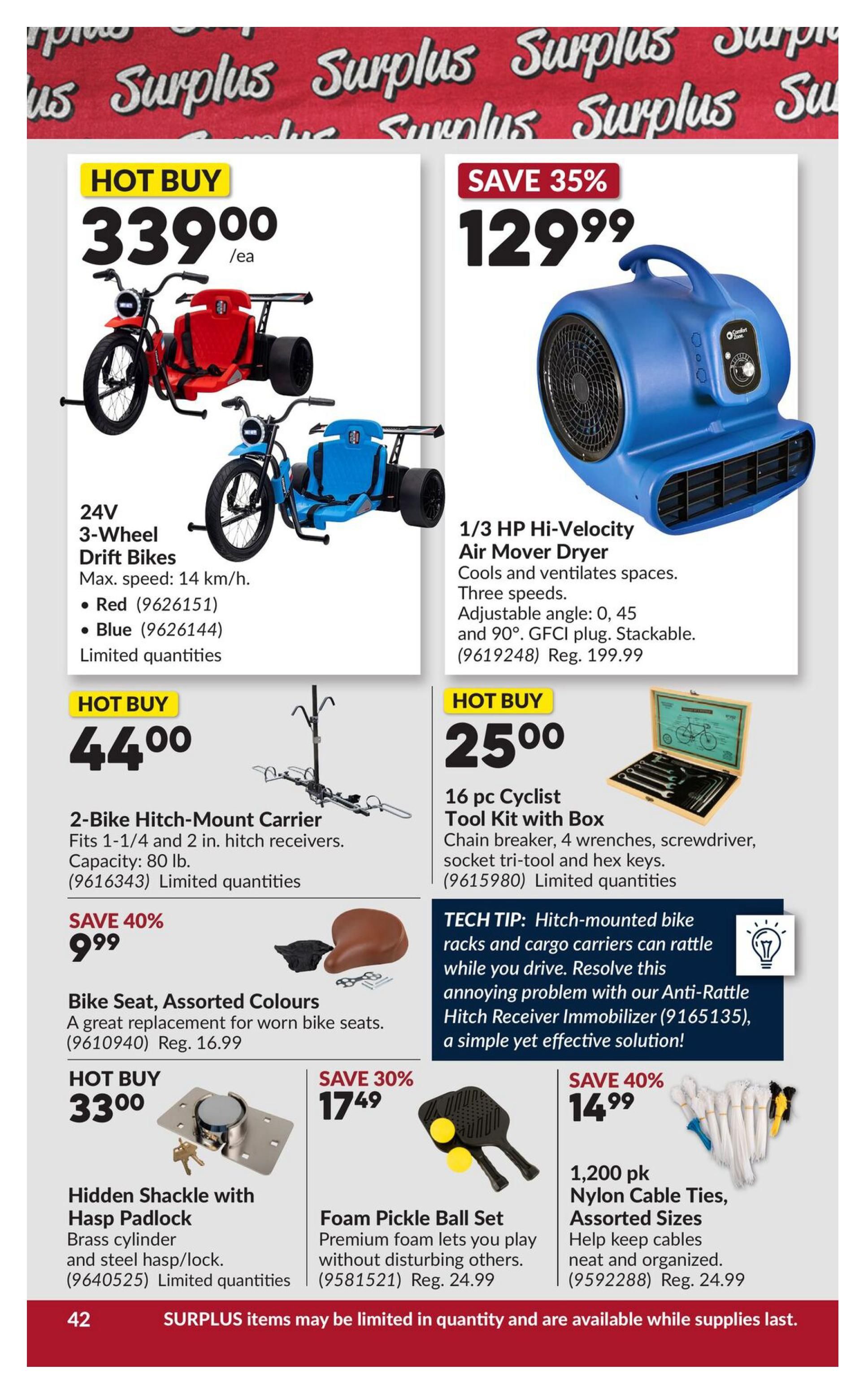 Princess Auto Flyer August 11 to 23