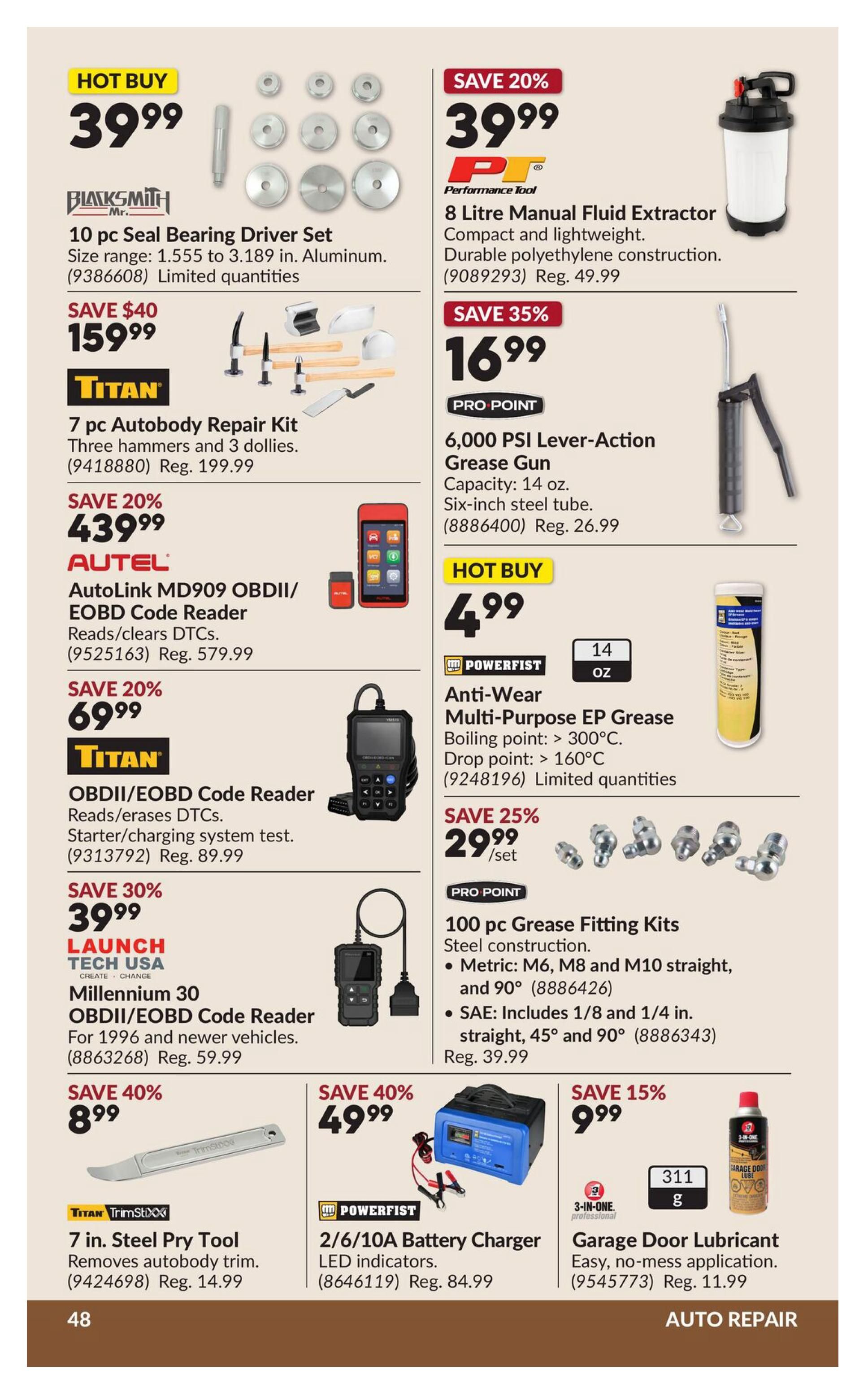 Princess Auto Flyer August 11 to 23