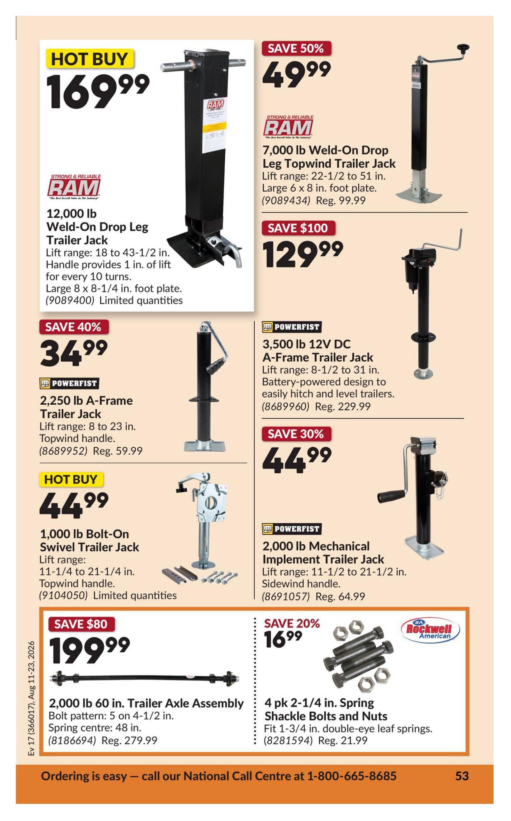 Princess Auto Flyer August 11 to 23