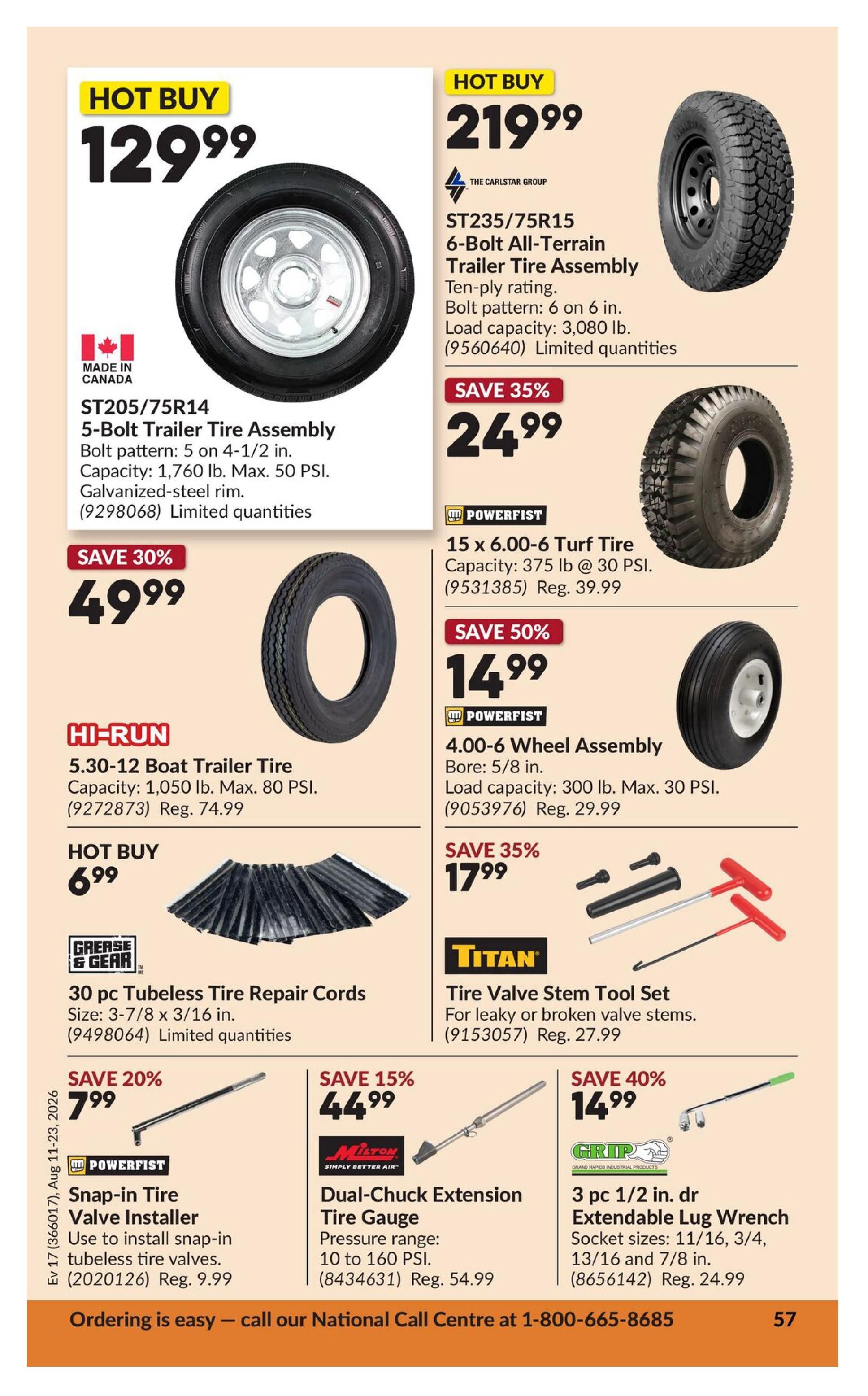 Princess Auto Flyer August 11 to 23