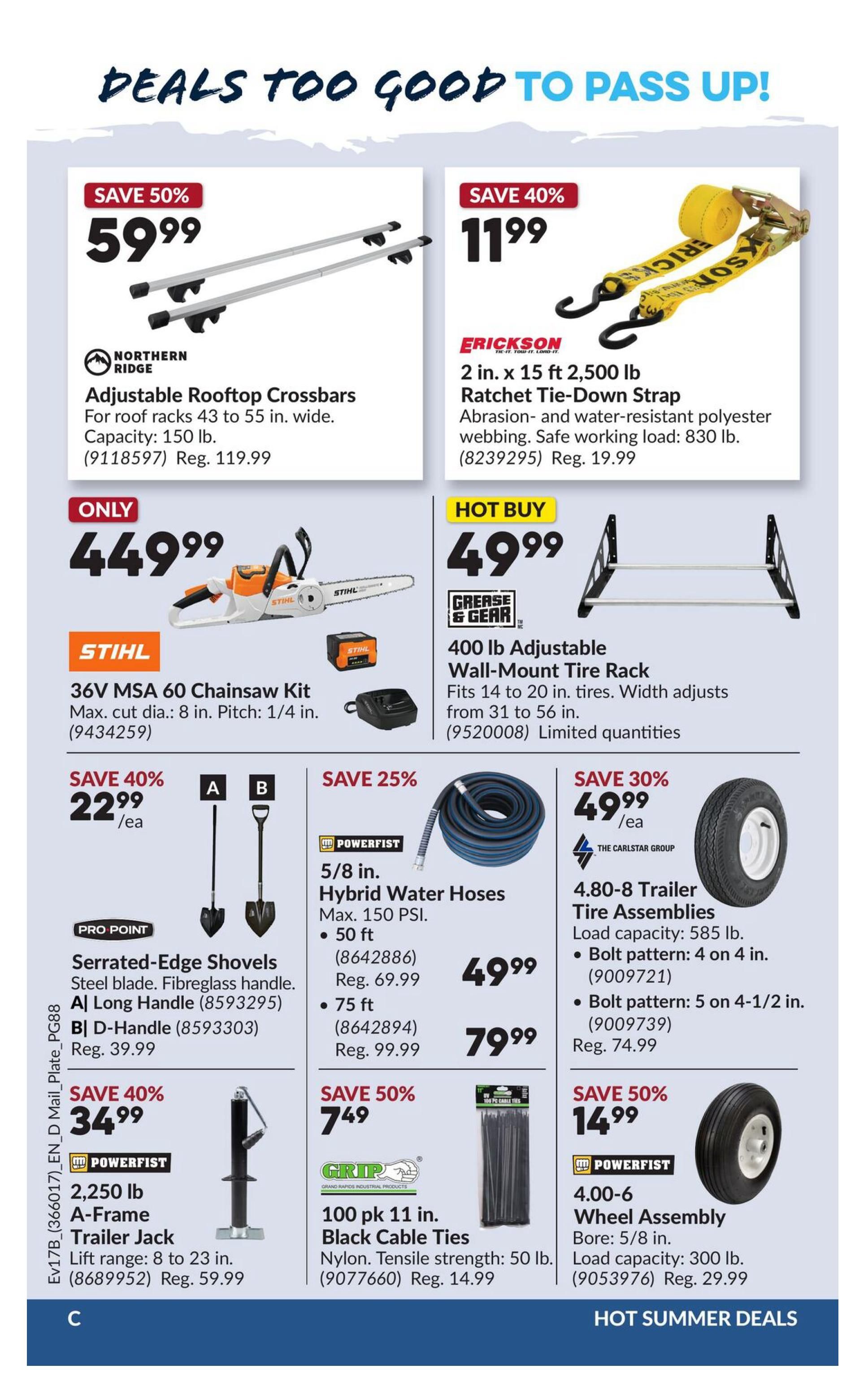 Princess Auto Flyer August 11 to 23