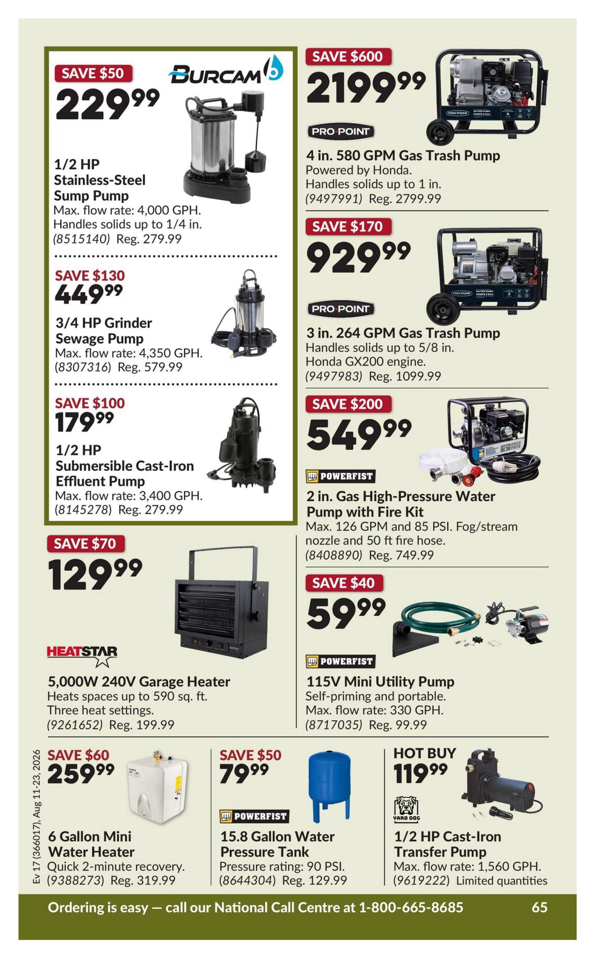 Princess Auto Flyer August 11 to 23