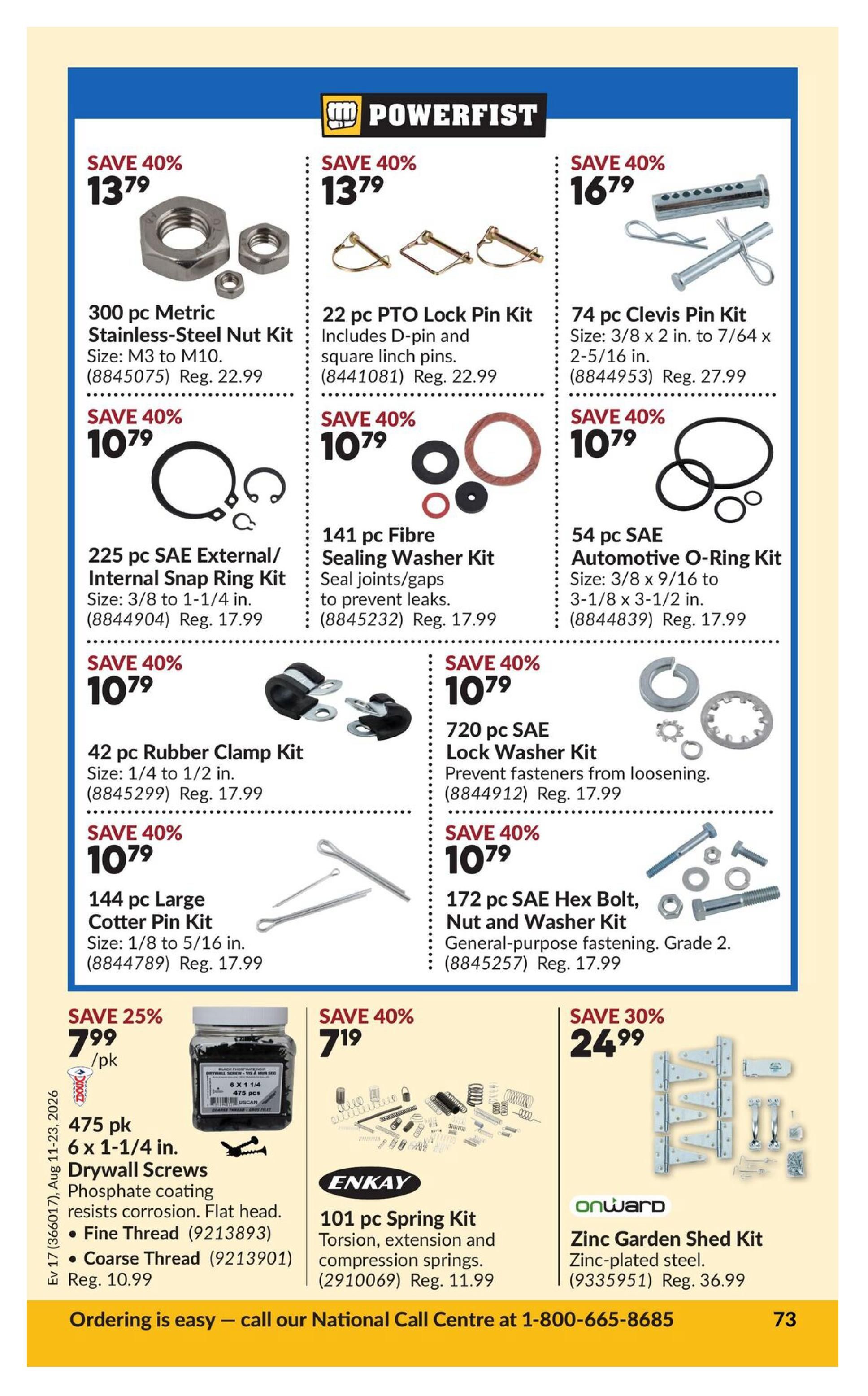 Princess Auto Flyer August 11 to 23