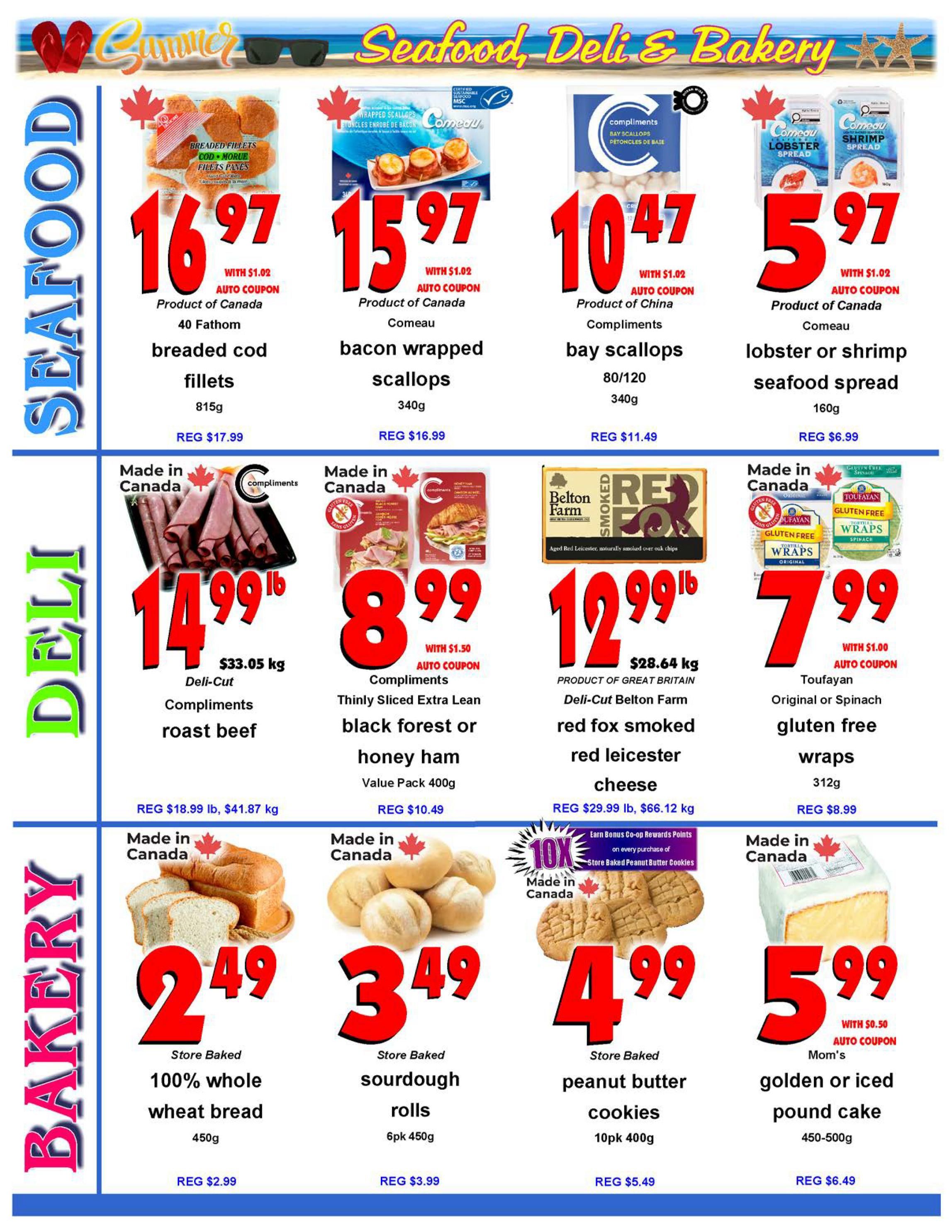 Fredericton Co-op Flyer August 6 to 12