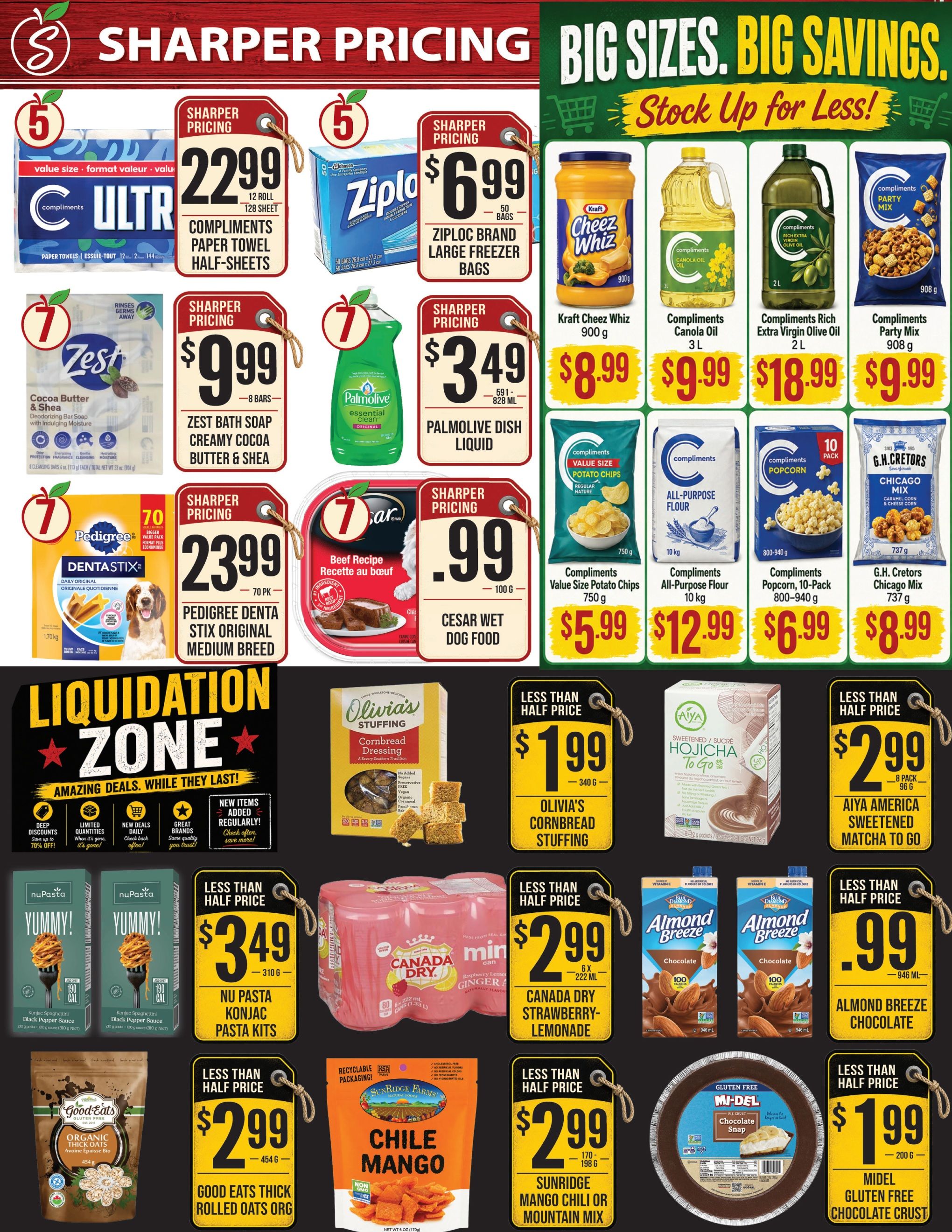 Sharpe's Food Market Flyer August 6 to 12