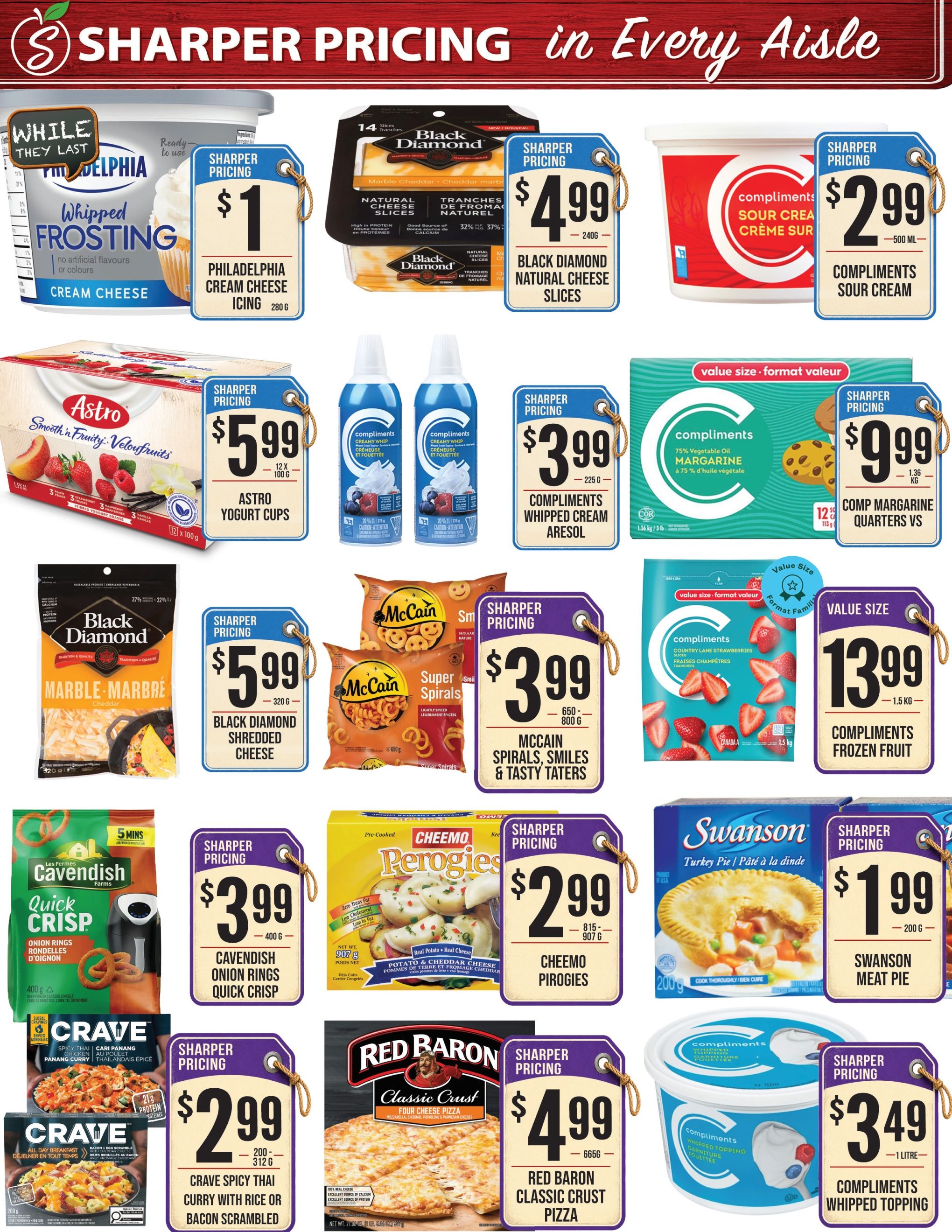 Sharpe's Food Market Flyer August 6 to 12