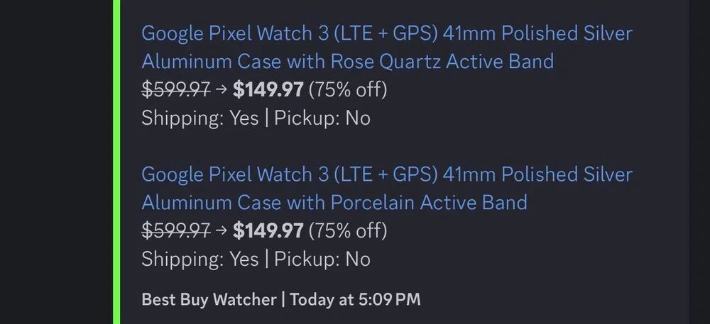 Best Buy: Google Pixel Watch 3 45mm GPS / LTE - $149.99 / $169.99