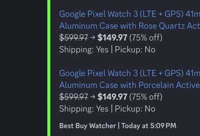Best Buy: Google Pixel Watch 3 45mm GPS / LTE - $149.99 / $169.99