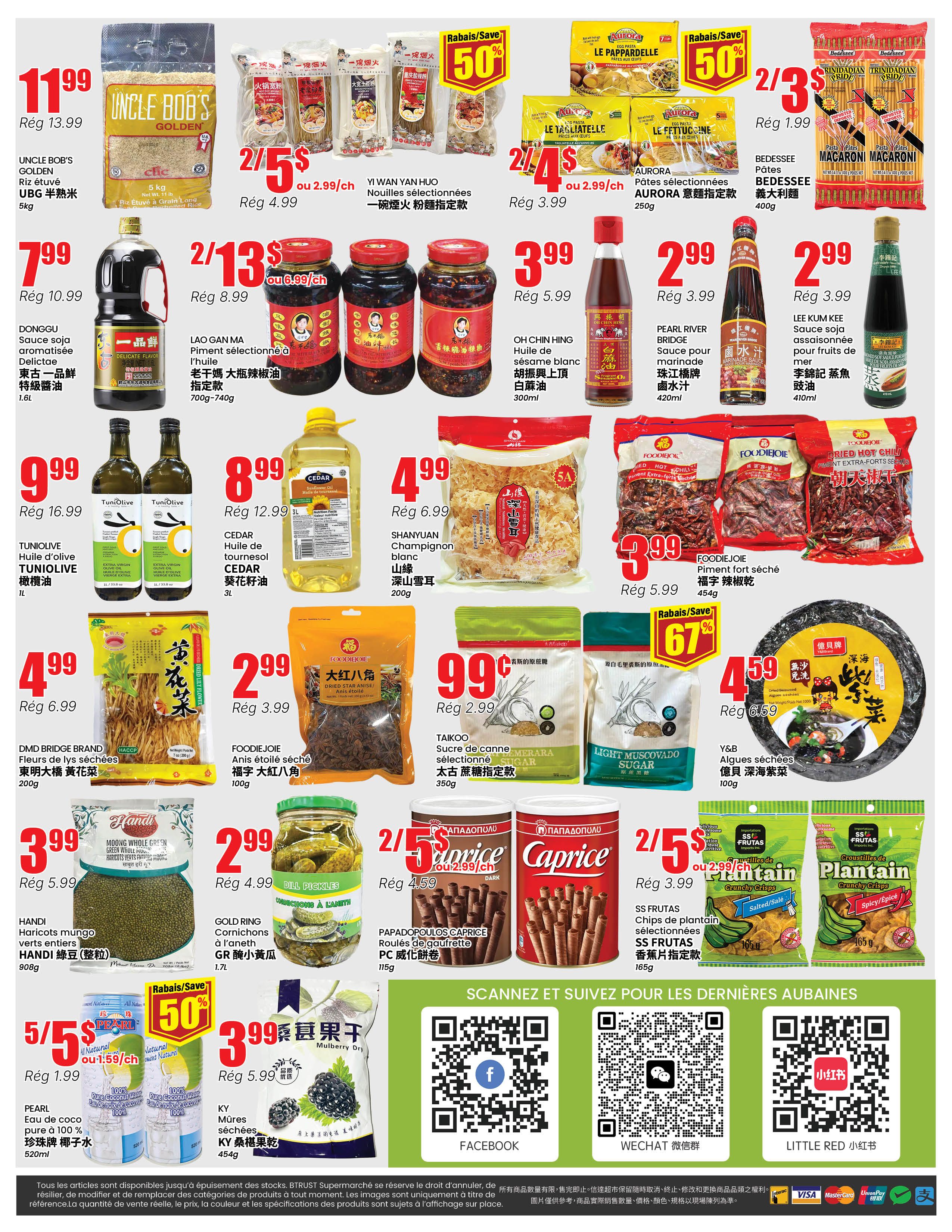 Btrust Supermarket (Montreal) Flyer August 6 to 12