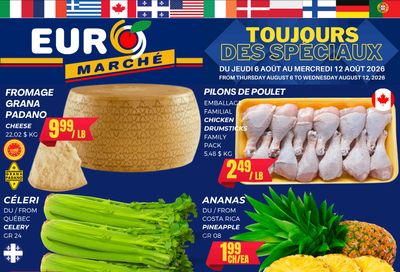 Euro Marche Flyer August 6 to 12