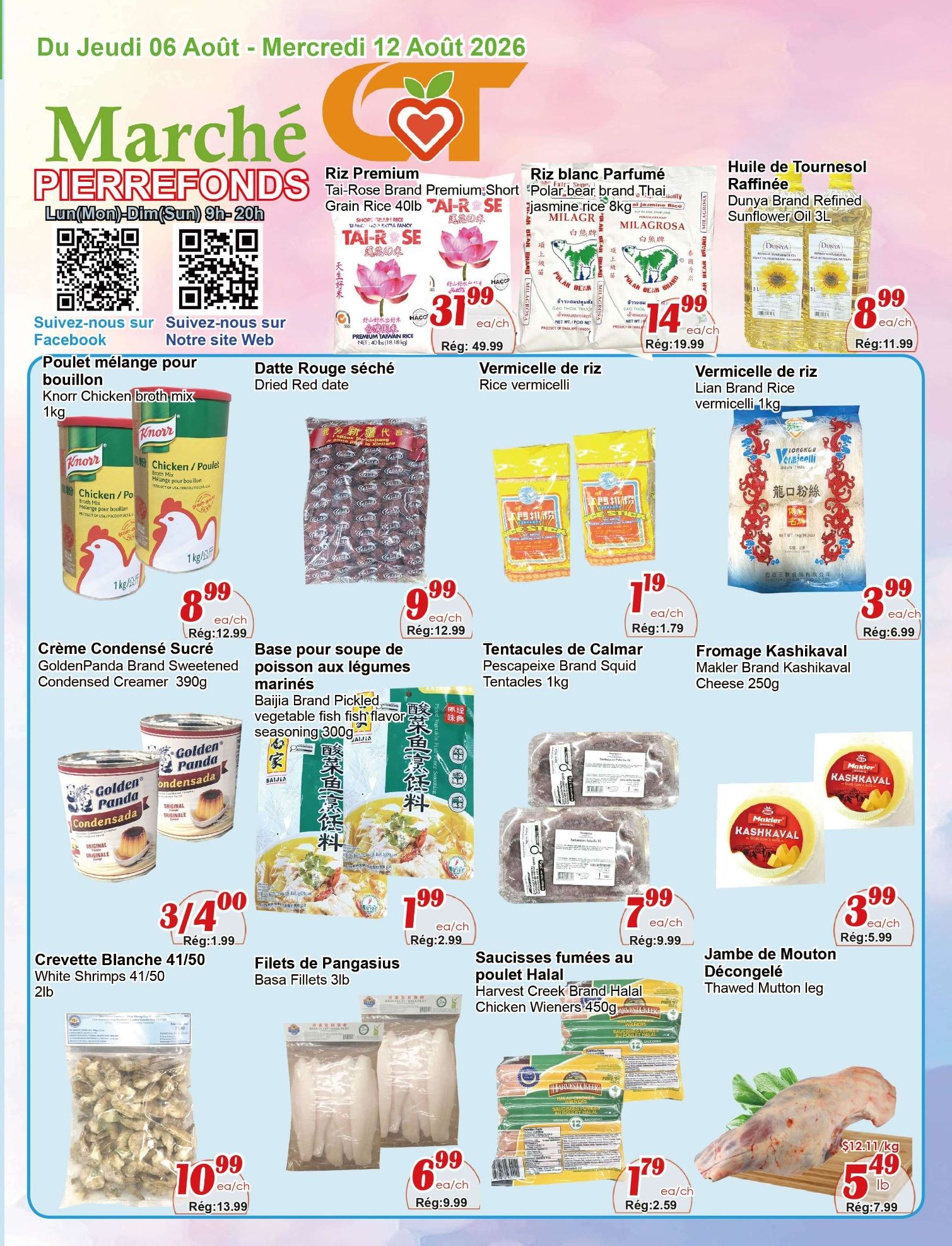 Marche C&T (Pierrefonds) Flyer August 6 to 12