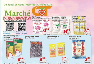 Marche C&T (Pierrefonds) Flyer August 6 to 12