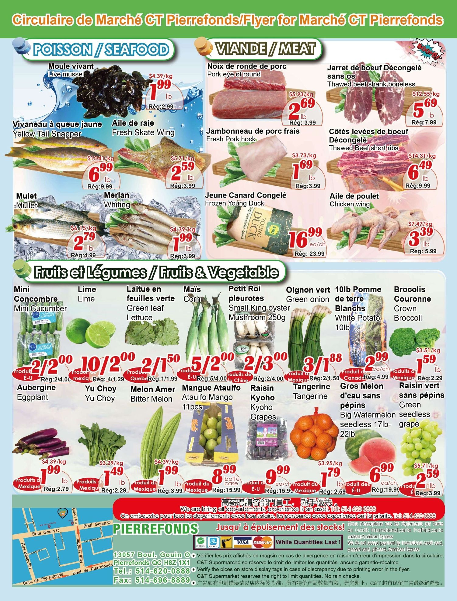 Marche C&T (Pierrefonds) Flyer August 6 to 12