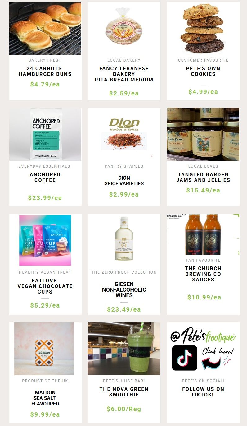 Pete's Fine Foods Flyer August 6 to 12