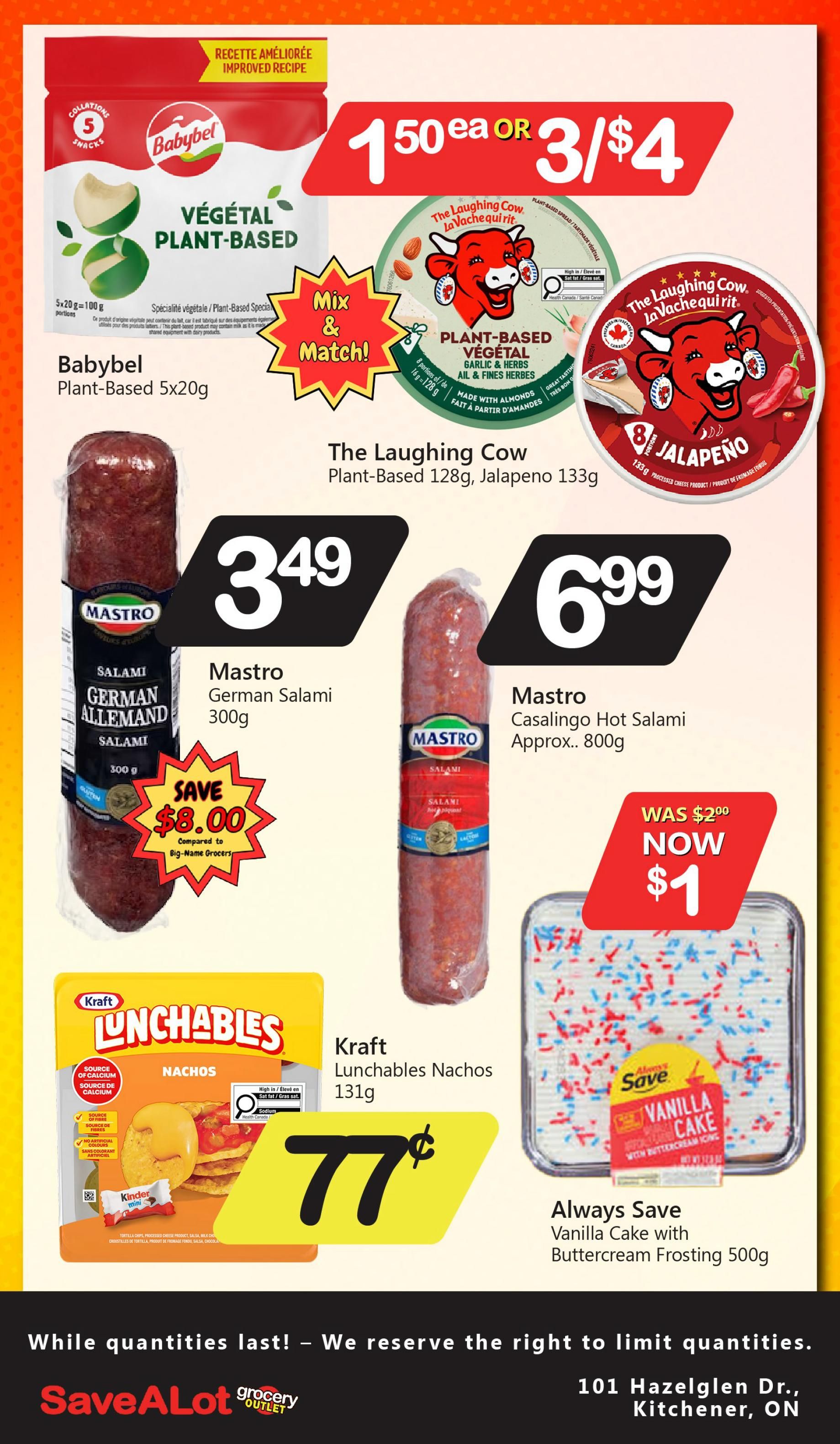 SaveALot Grocery Outlet Flyer August 6 to 12
