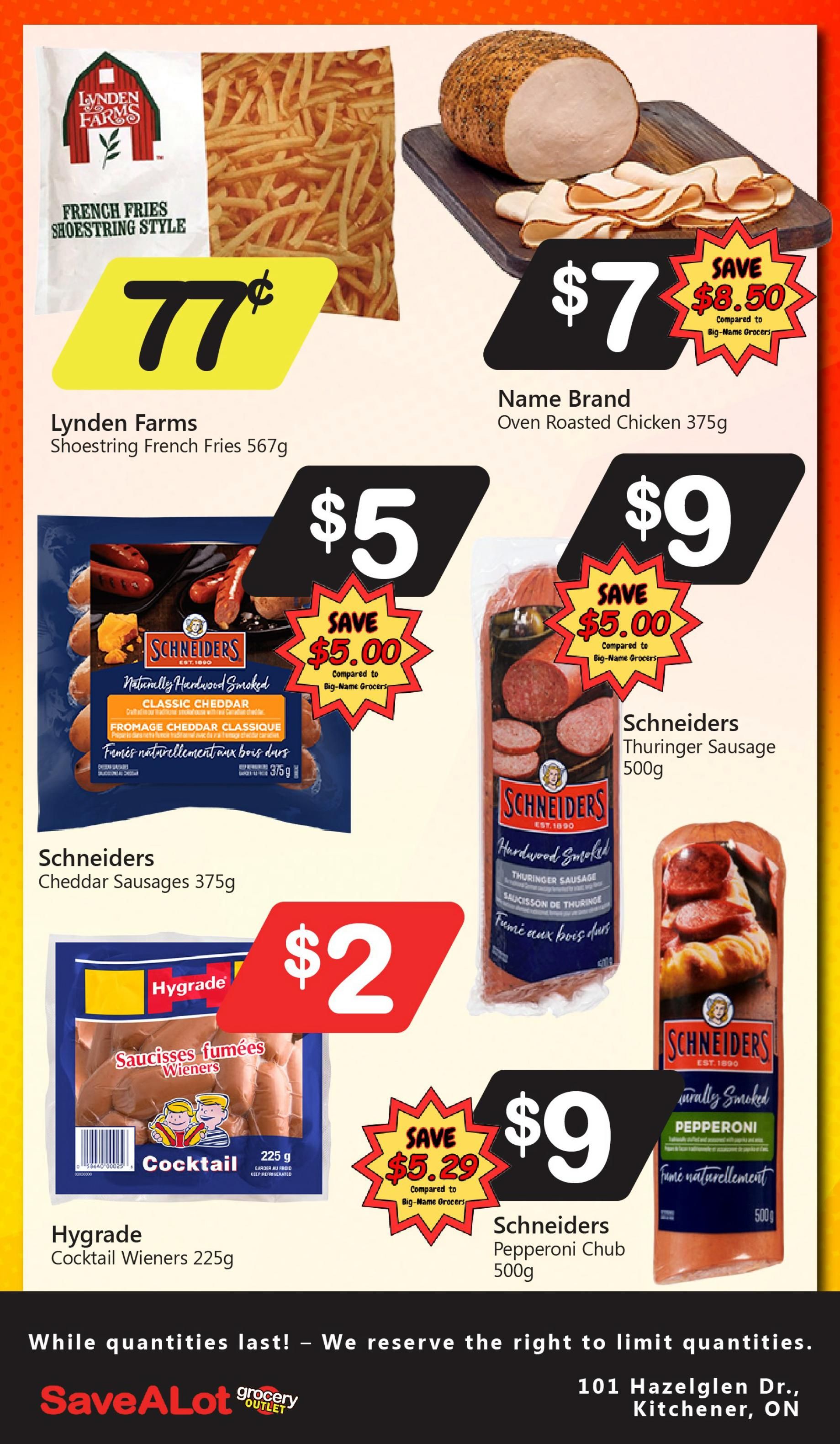 SaveALot Grocery Outlet Flyer August 6 to 12