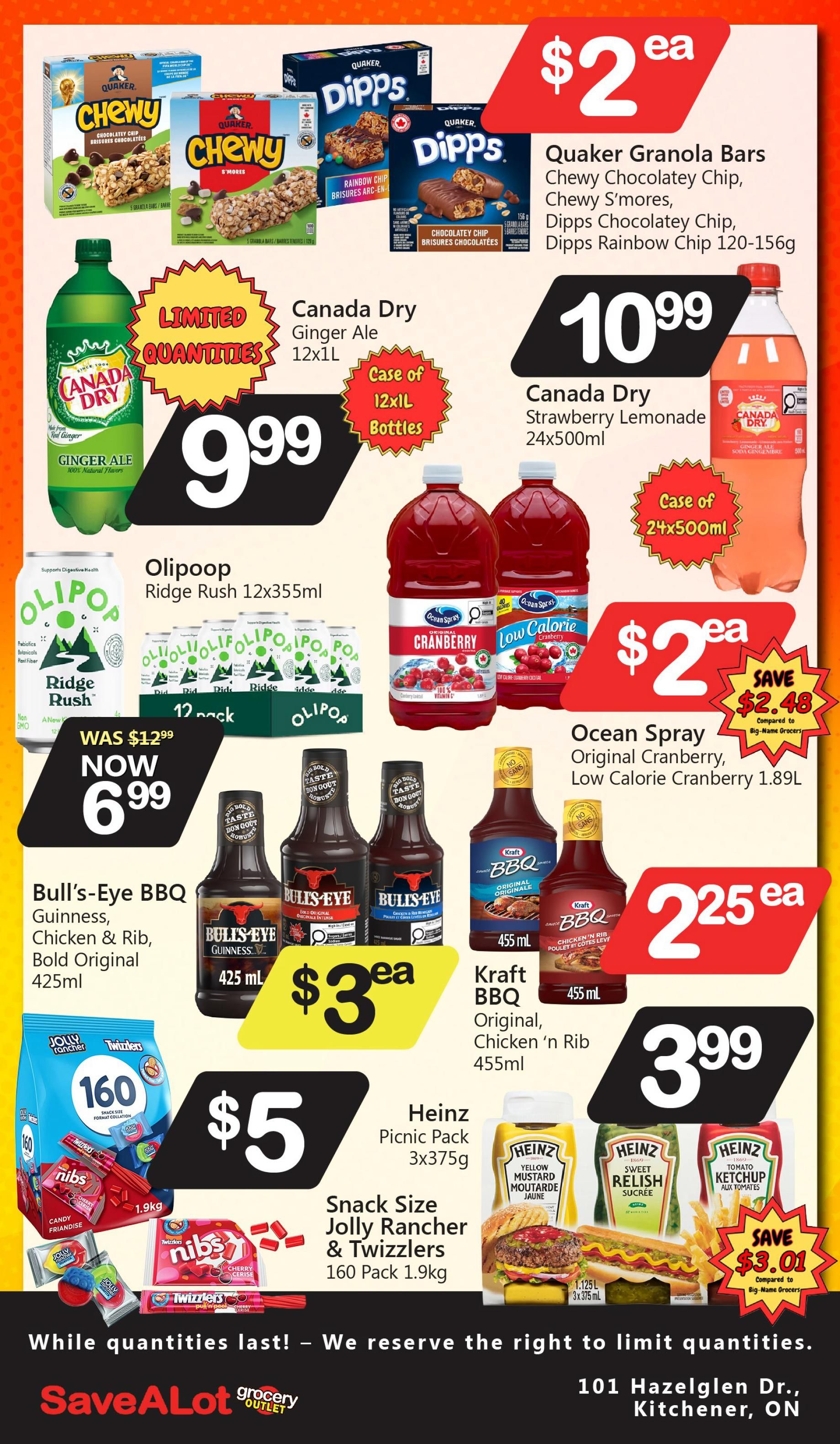 SaveALot Grocery Outlet Flyer August 6 to 12