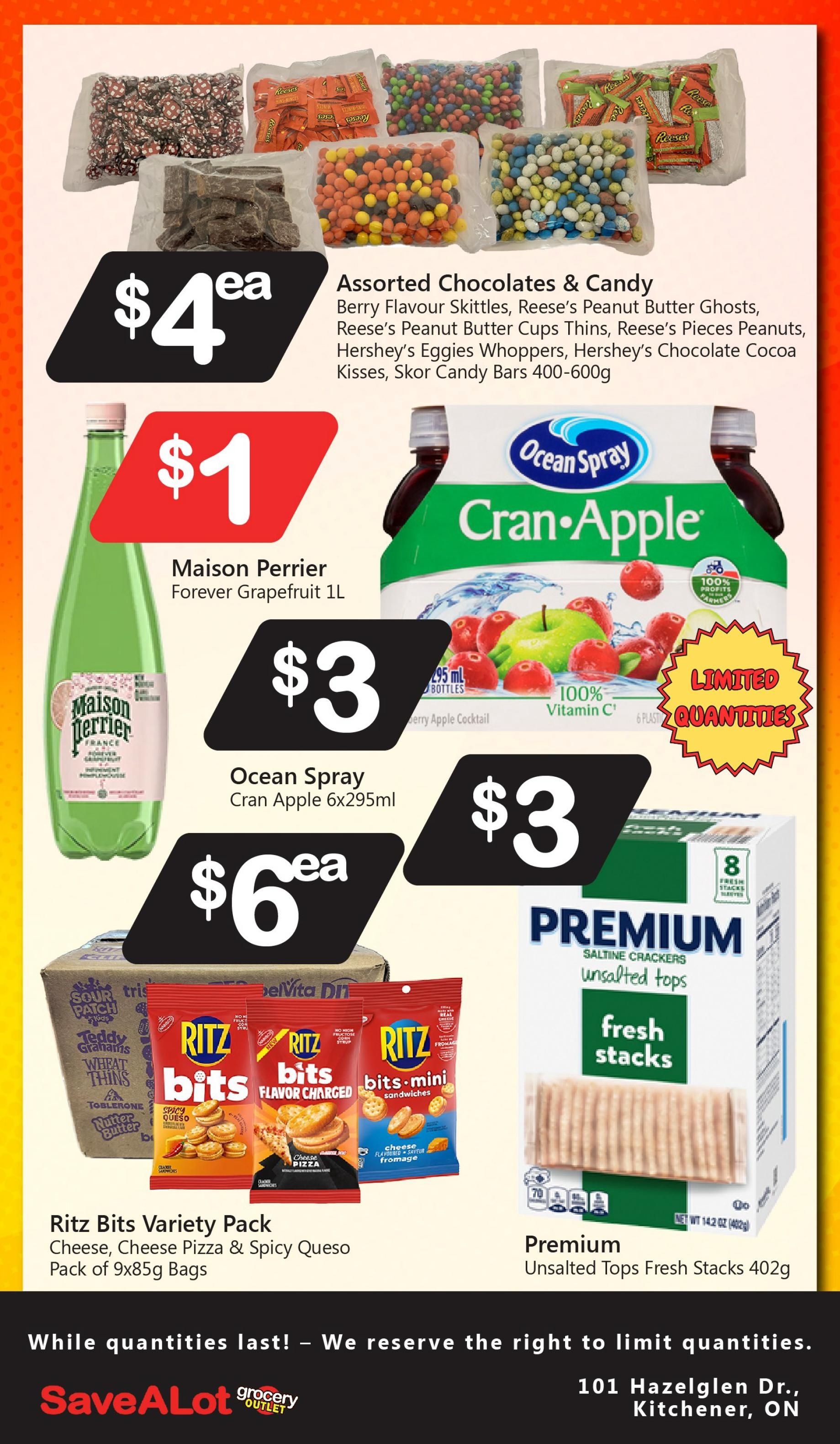SaveALot Grocery Outlet Flyer August 6 to 12