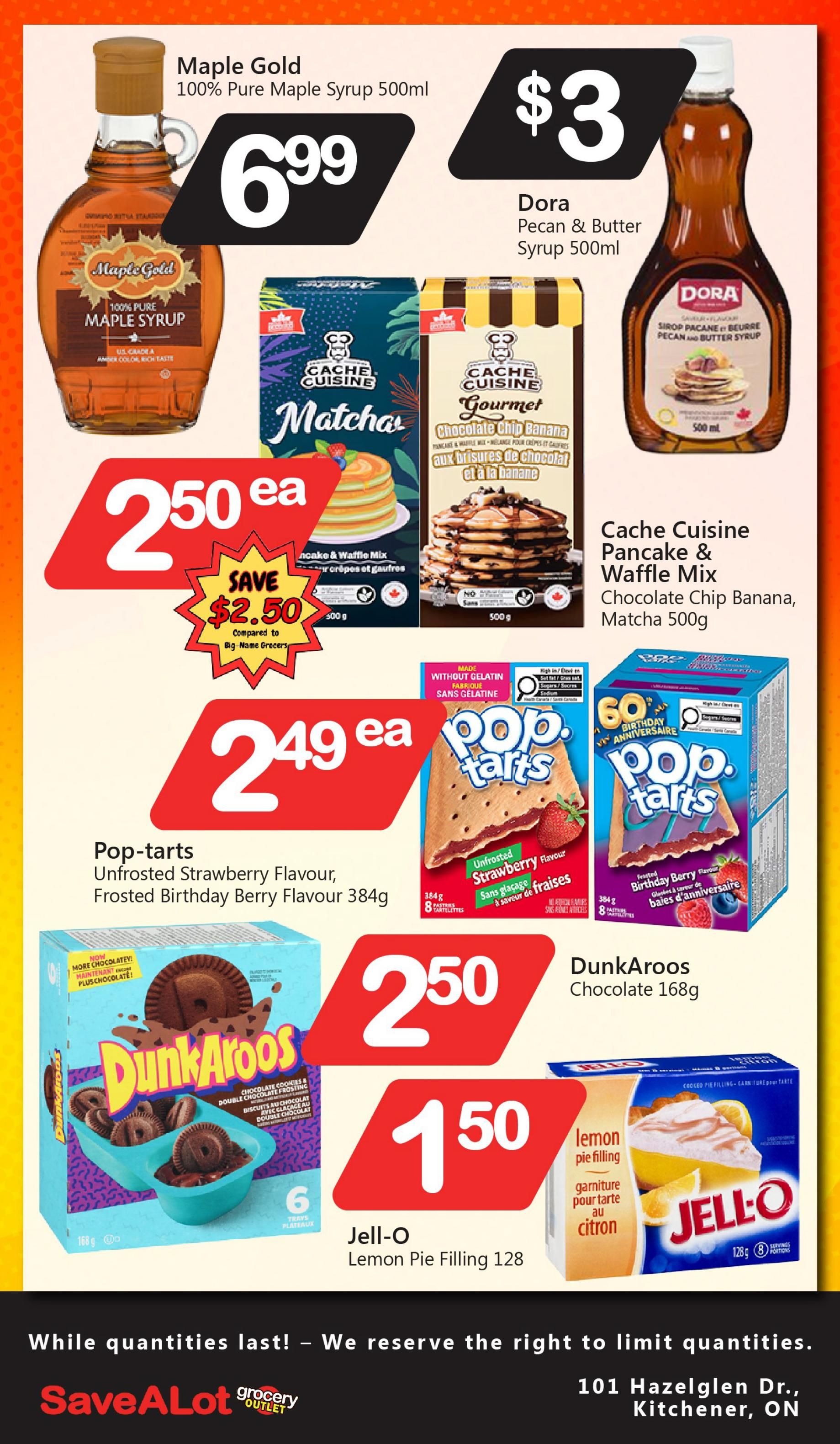 SaveALot Grocery Outlet Flyer August 6 to 12