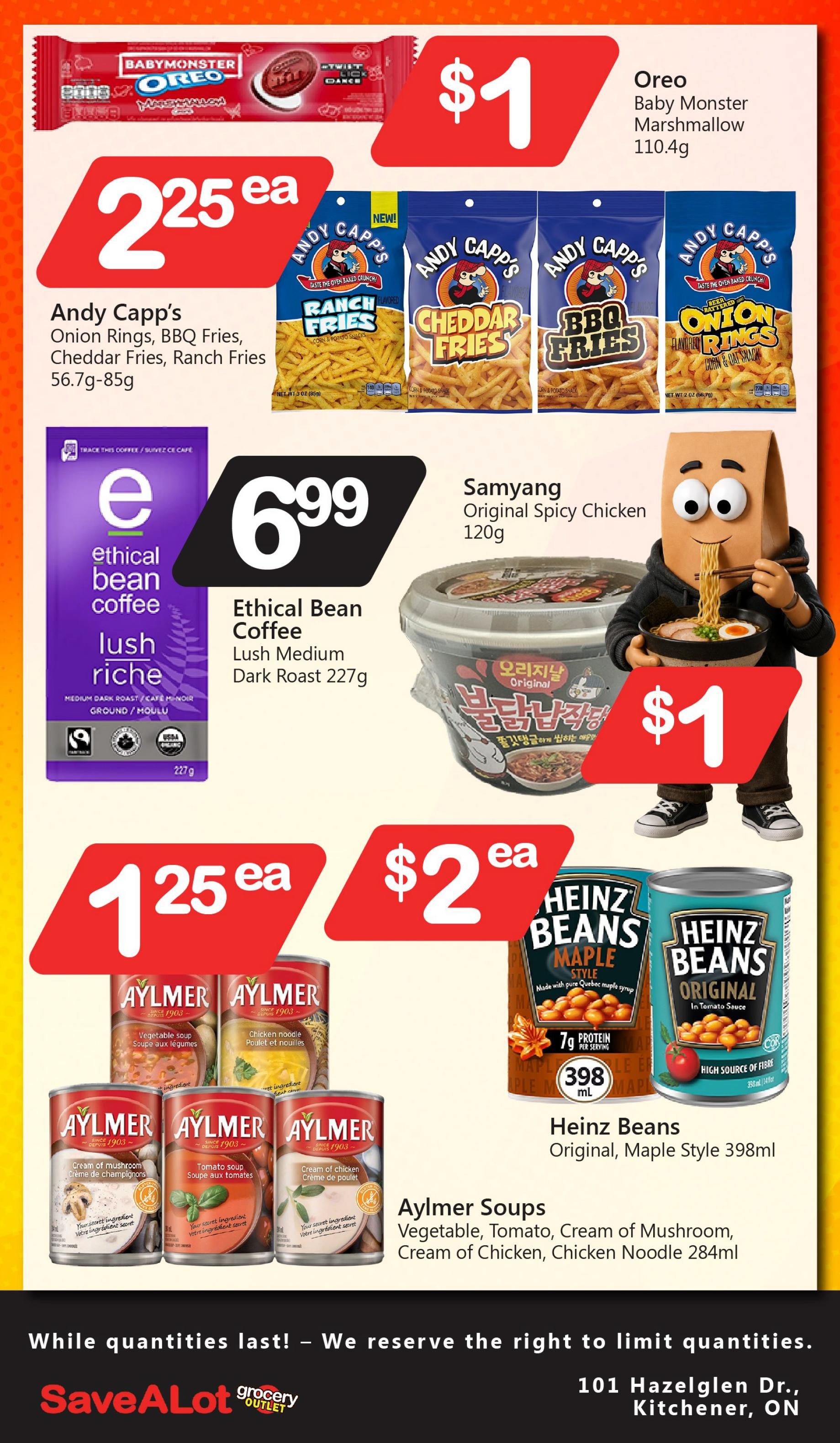 SaveALot Grocery Outlet Flyer August 6 to 12