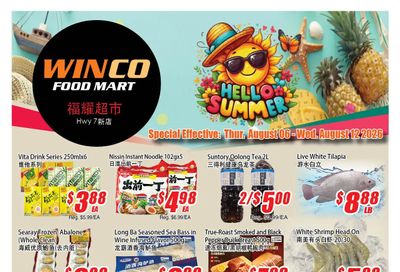 WinCo Food Mart (HWY 7) Flyer August 6 to 12