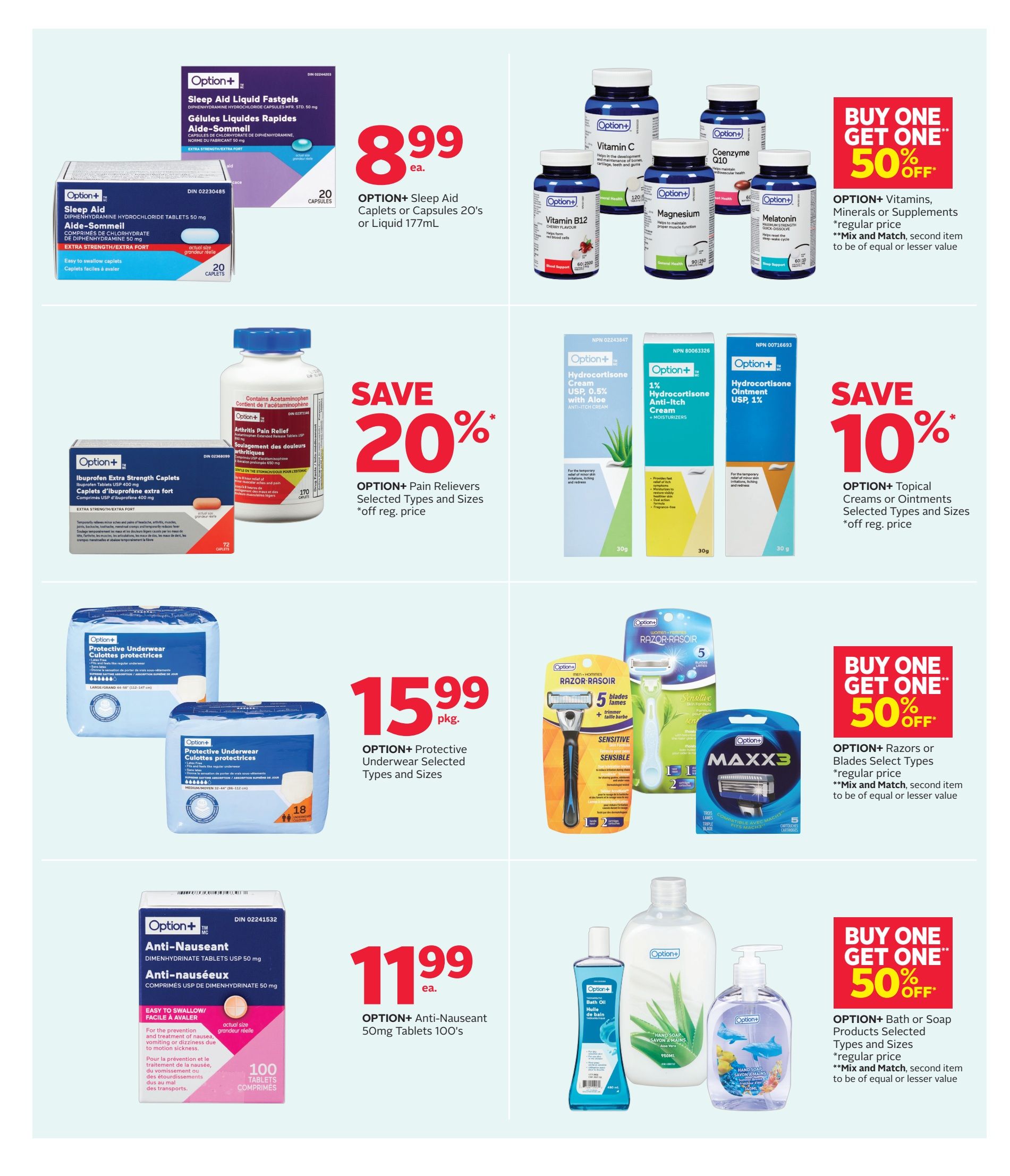 Rexall (AB, SK, MB) Flyer August 7 to 13