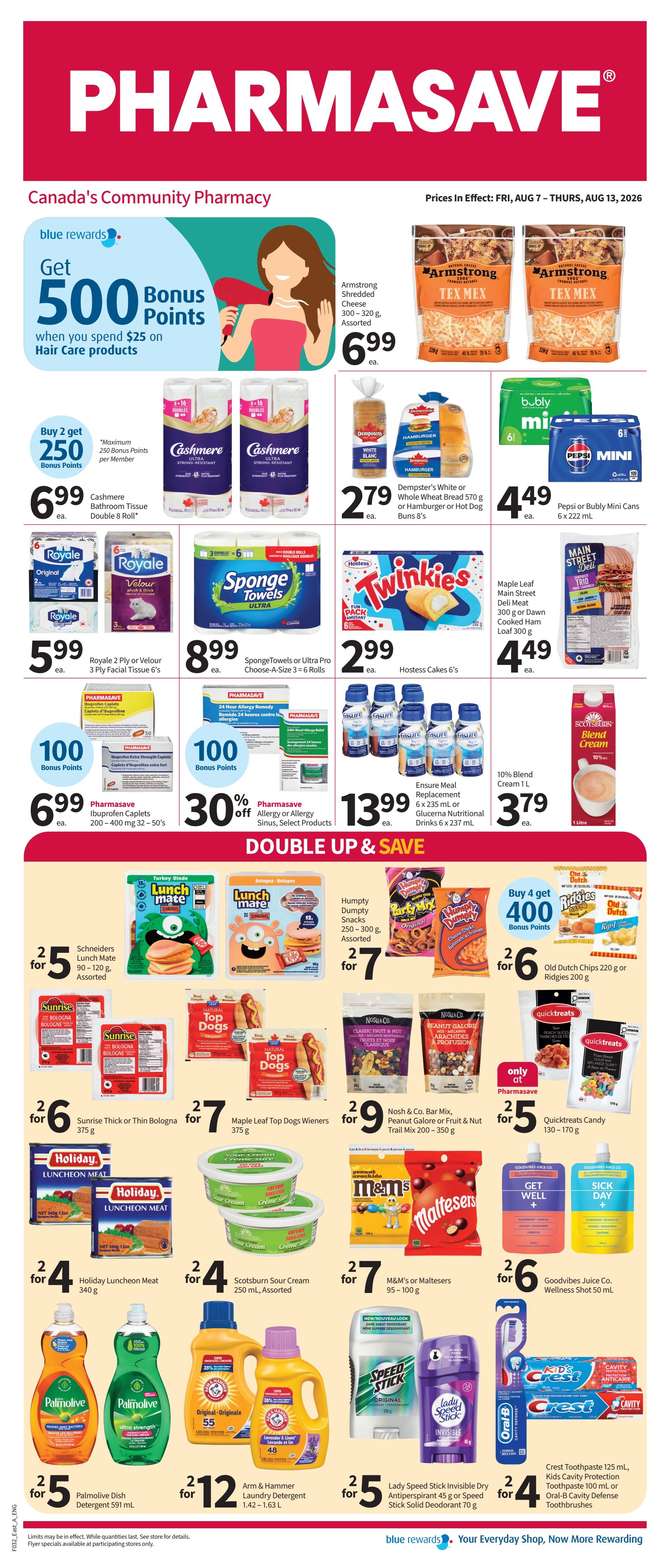 Pharmasave (Atlantic) Flyer August 7 to 13