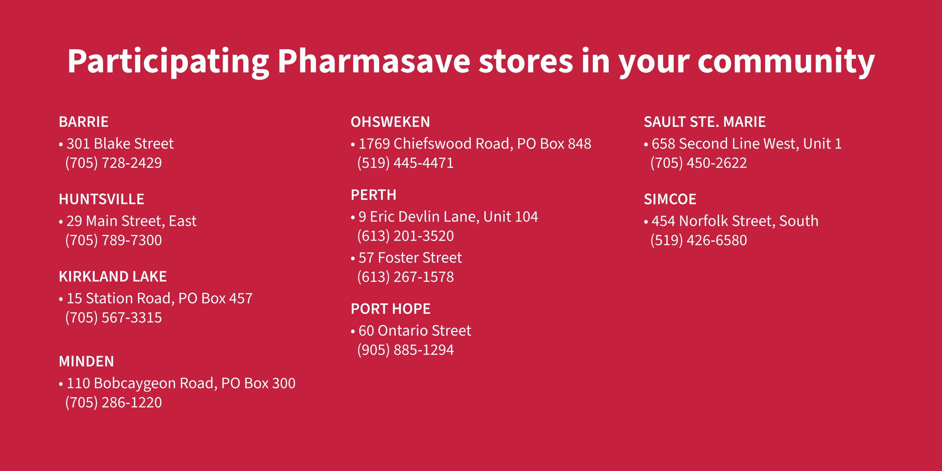 Pharmasave (ON) Flyer August 7 to 13