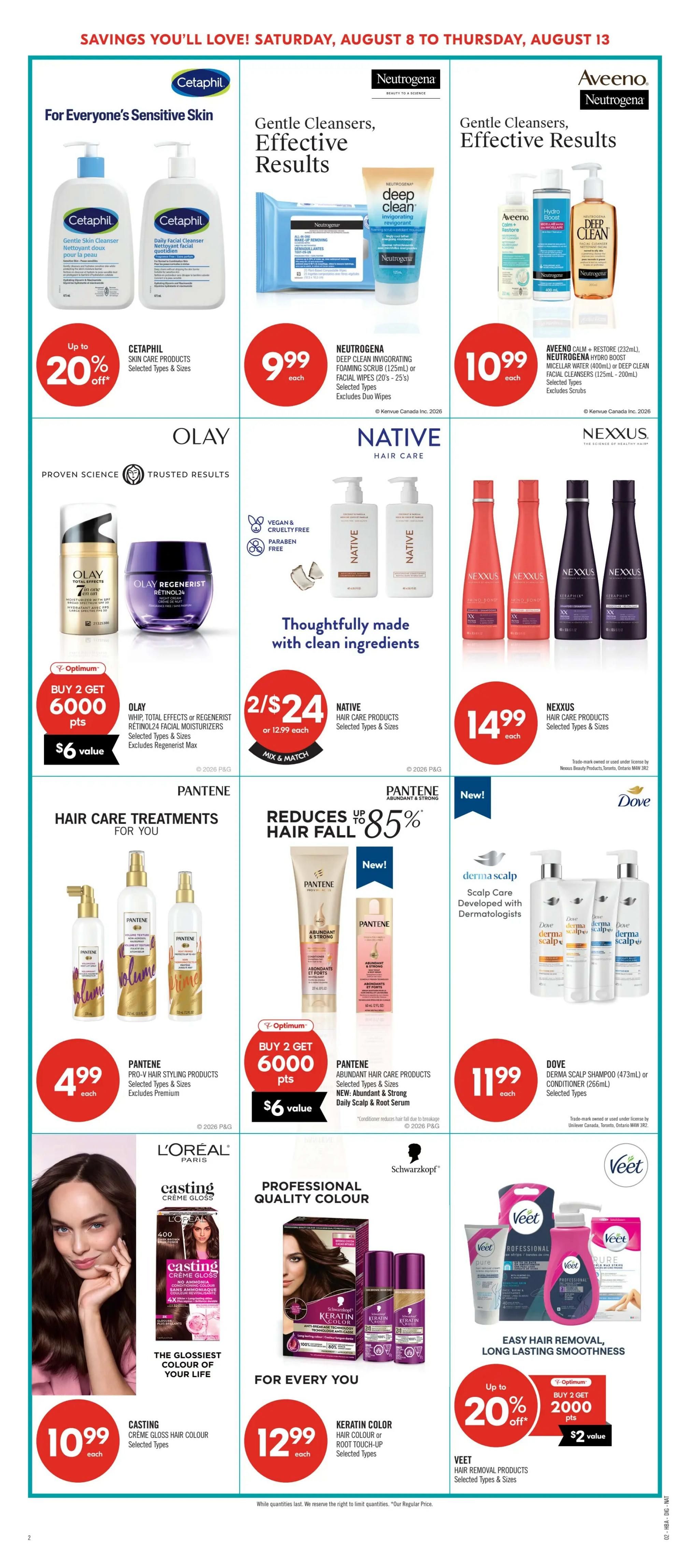 Shoppers Drug Mart (ON) Flyer August 8 to 15