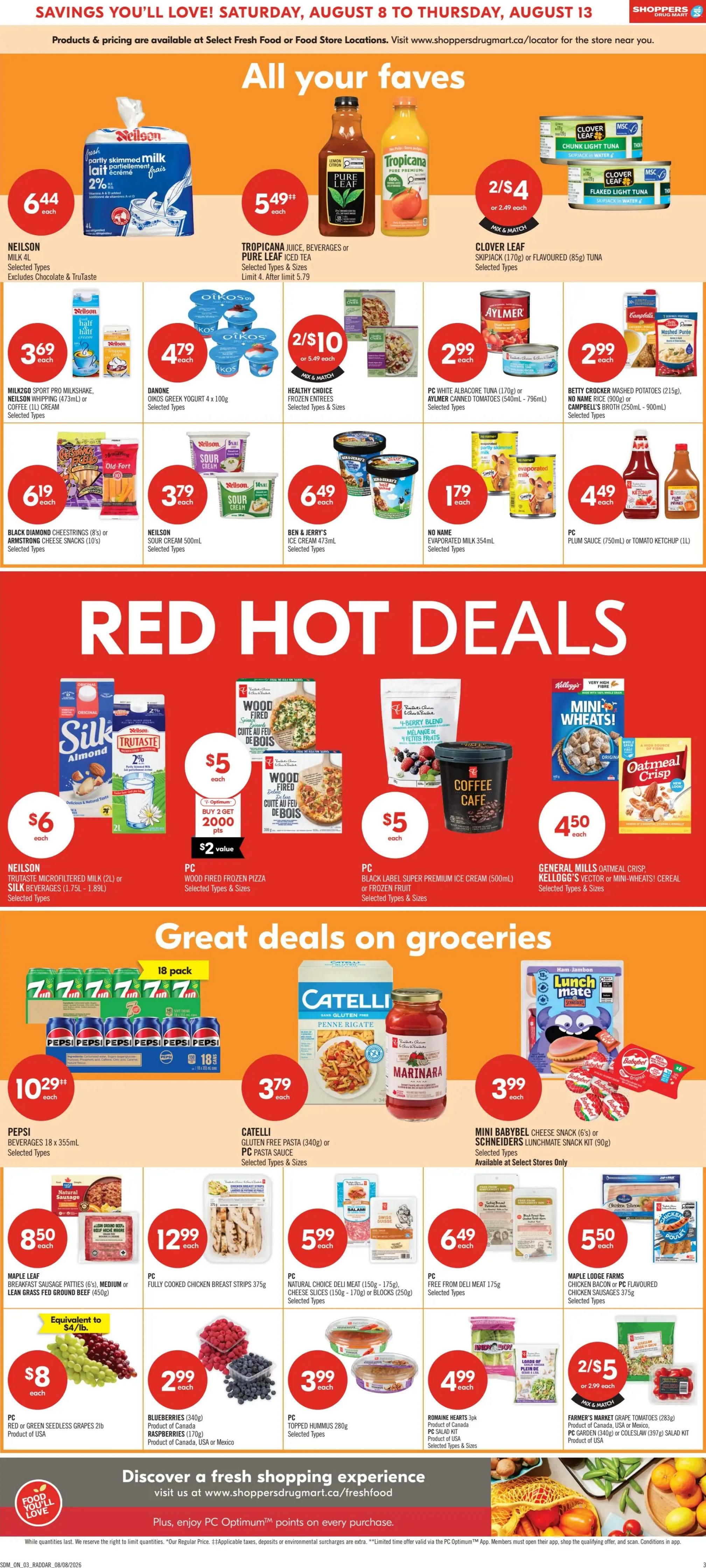Shoppers Drug Mart (ON) Flyer August 8 to 15