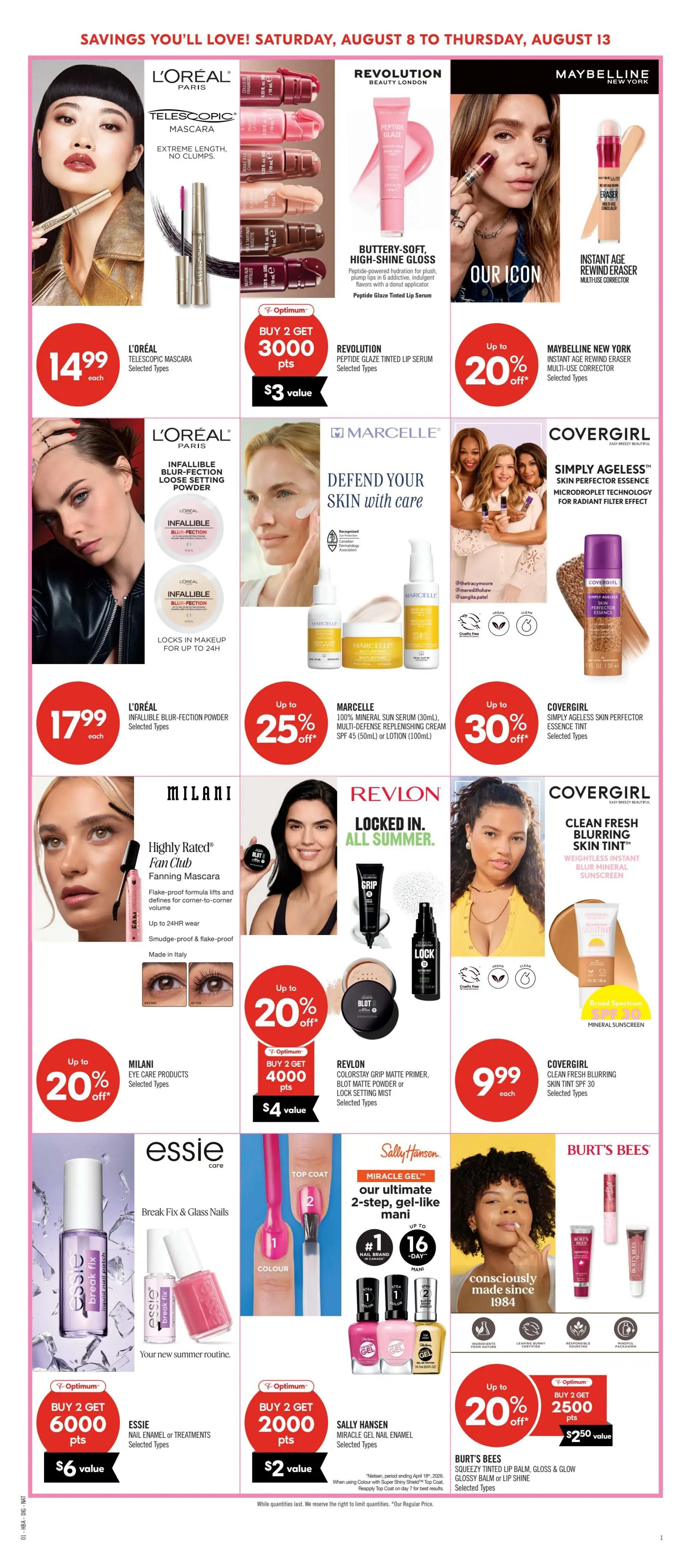 Shoppers Drug Mart (Atlantic) Flyer August 8 to 13