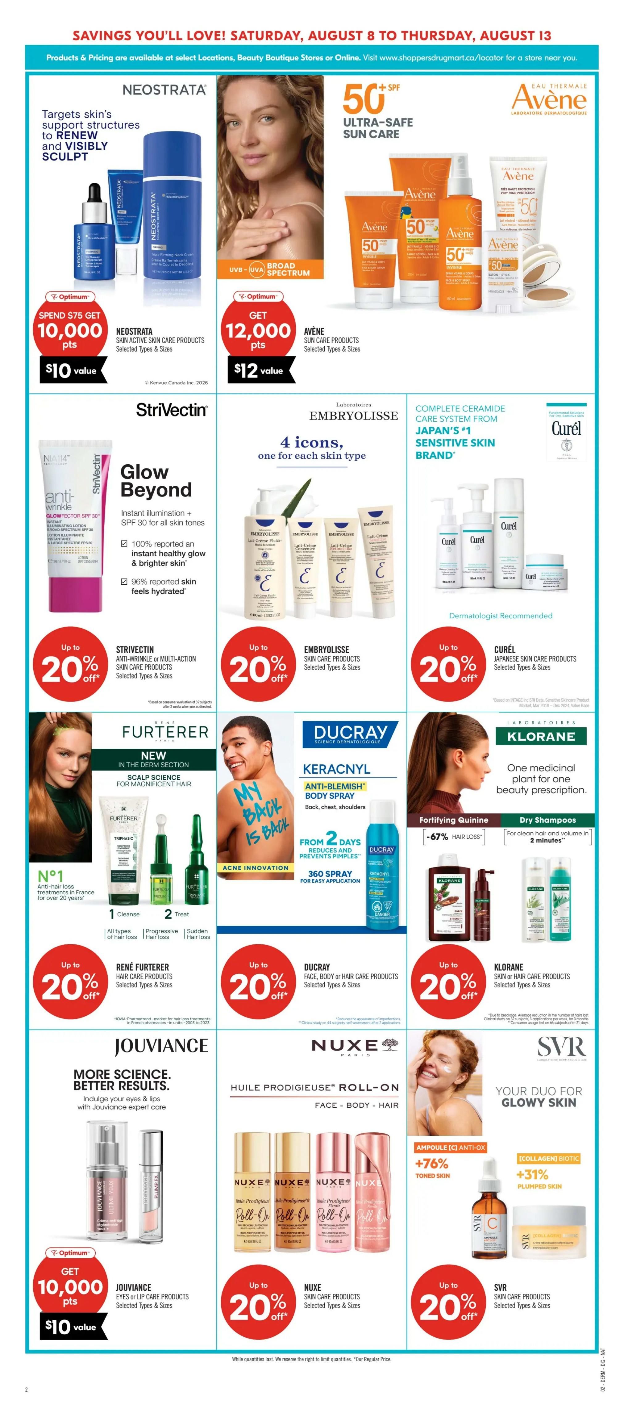Shoppers Drug Mart (Atlantic) Flyer August 8 to 13