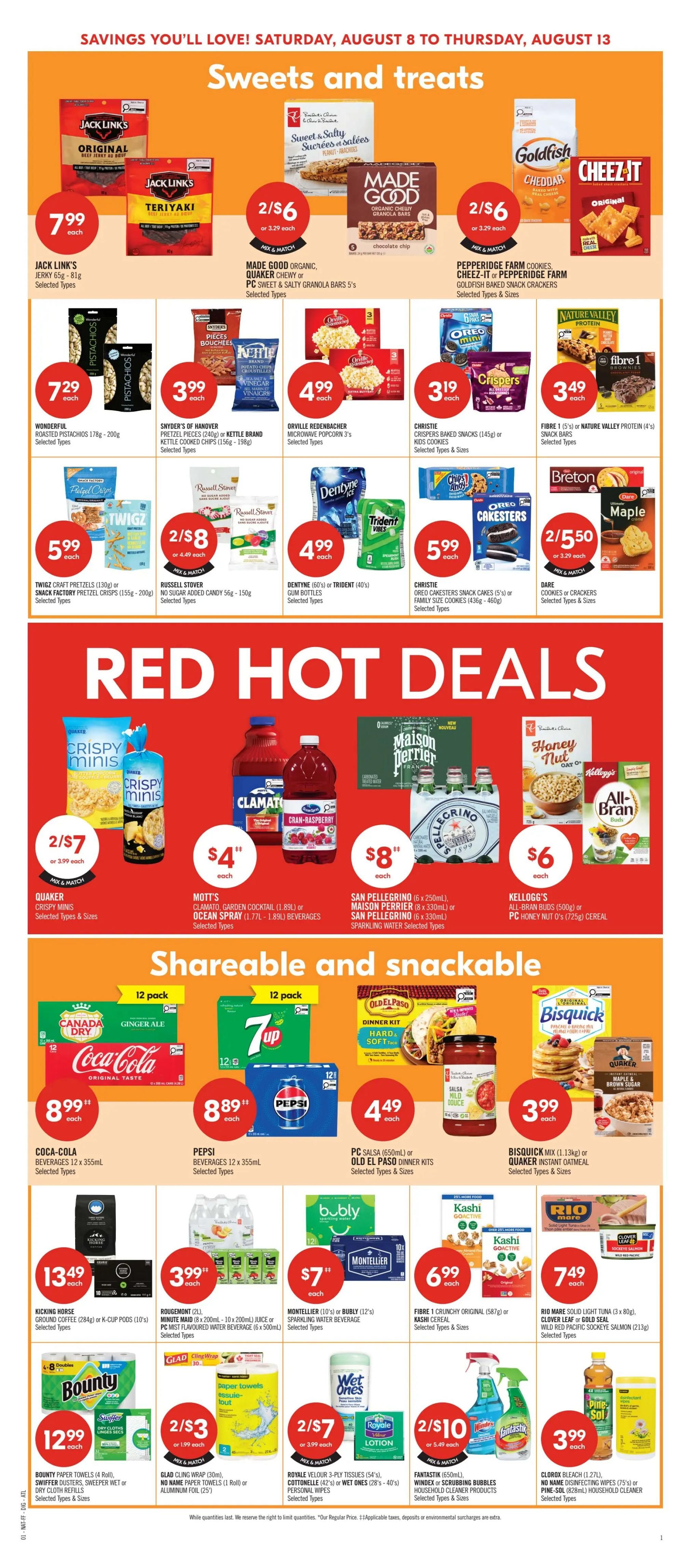 Shoppers Drug Mart (Atlantic) Flyer August 8 to 13