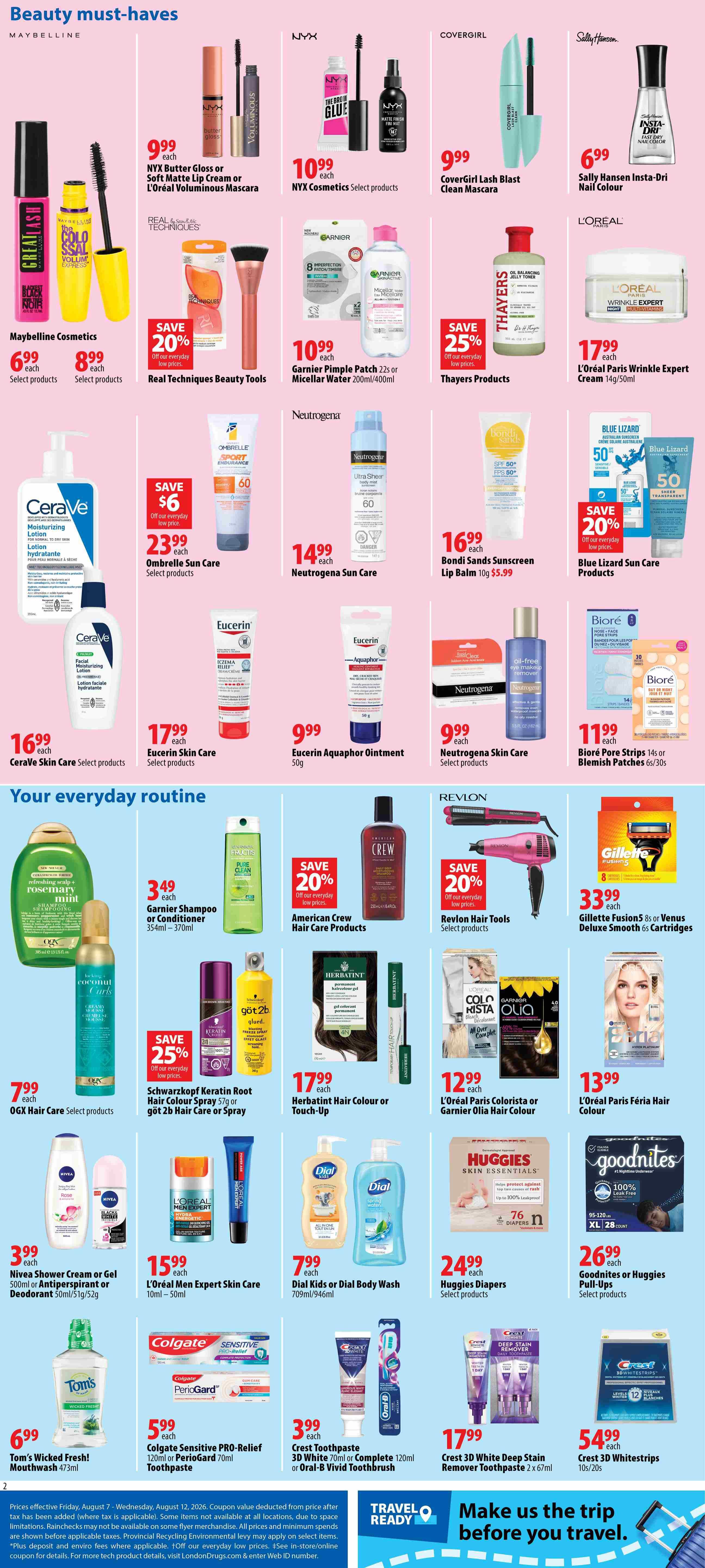 London Drugs Weekly Flyer August 7 to 12