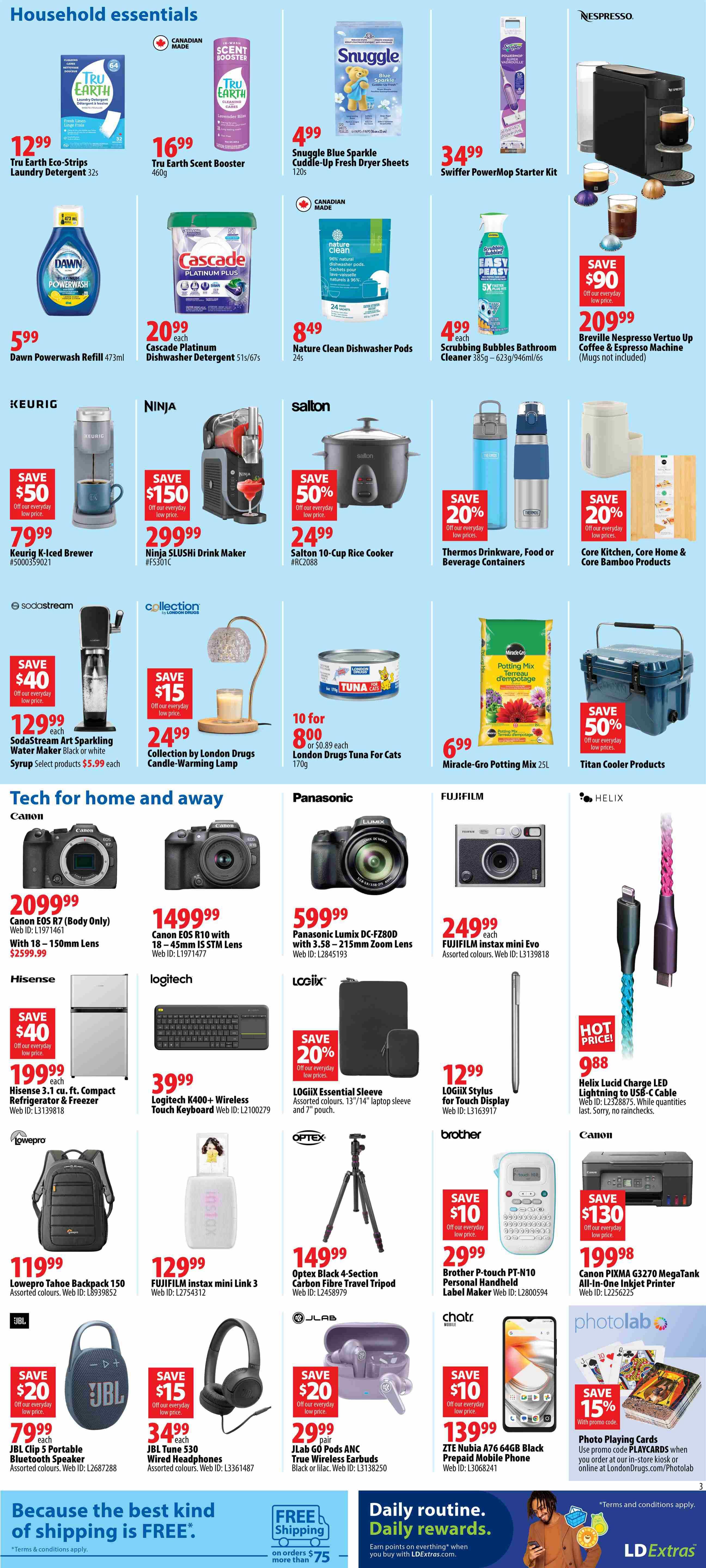 London Drugs Weekly Flyer August 7 to 12
