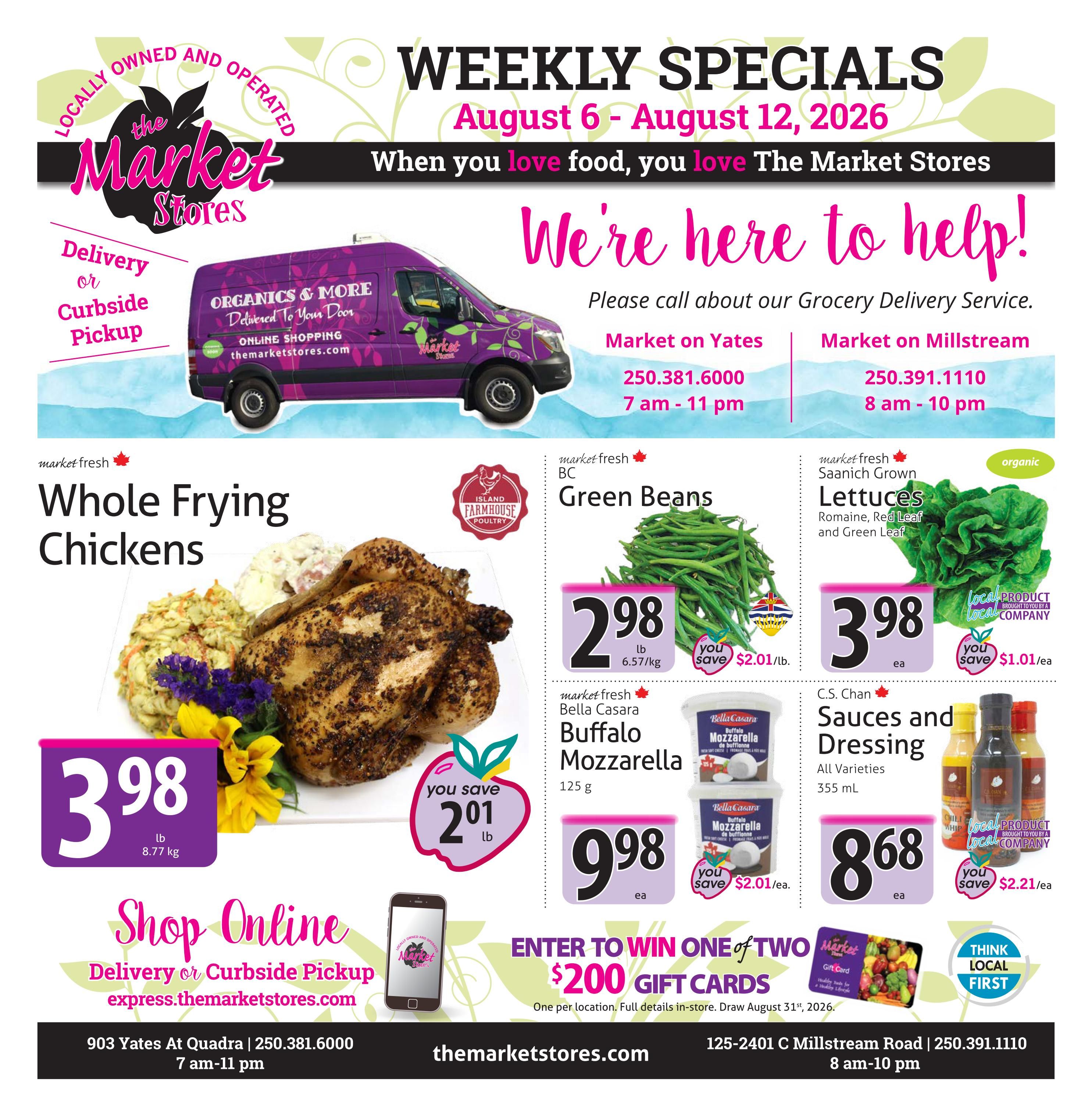 The Market Stores Flyer August 6 to 12