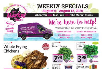 The Market Stores Flyer August 6 to 12