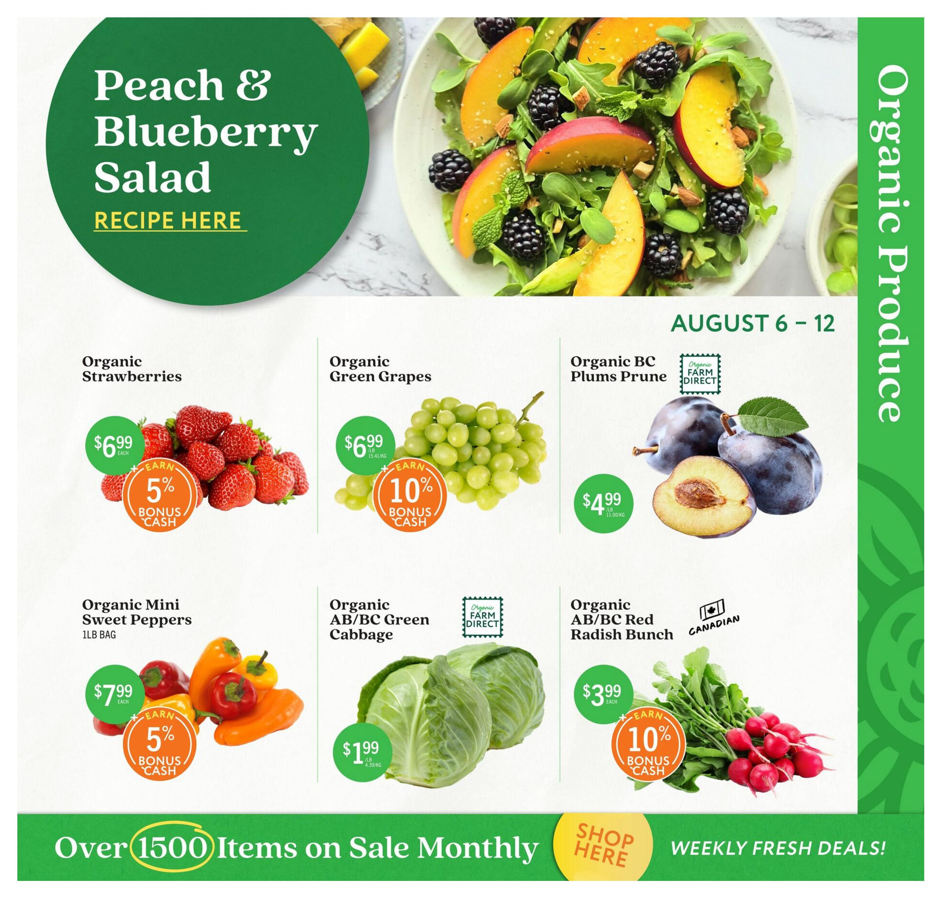Community Natural Foods Flyer August 6 to September 2