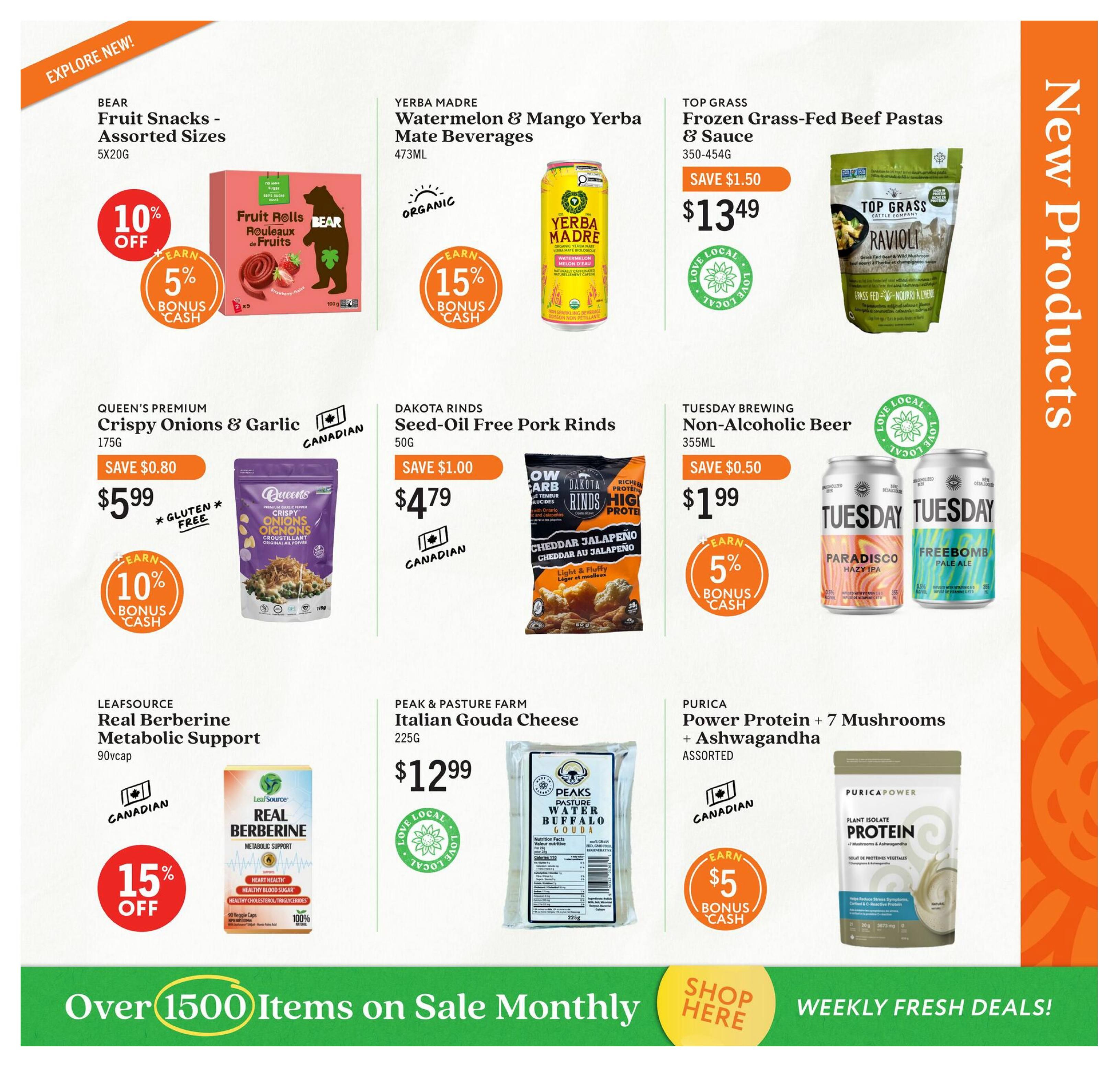 Community Natural Foods Flyer August 6 to September 2