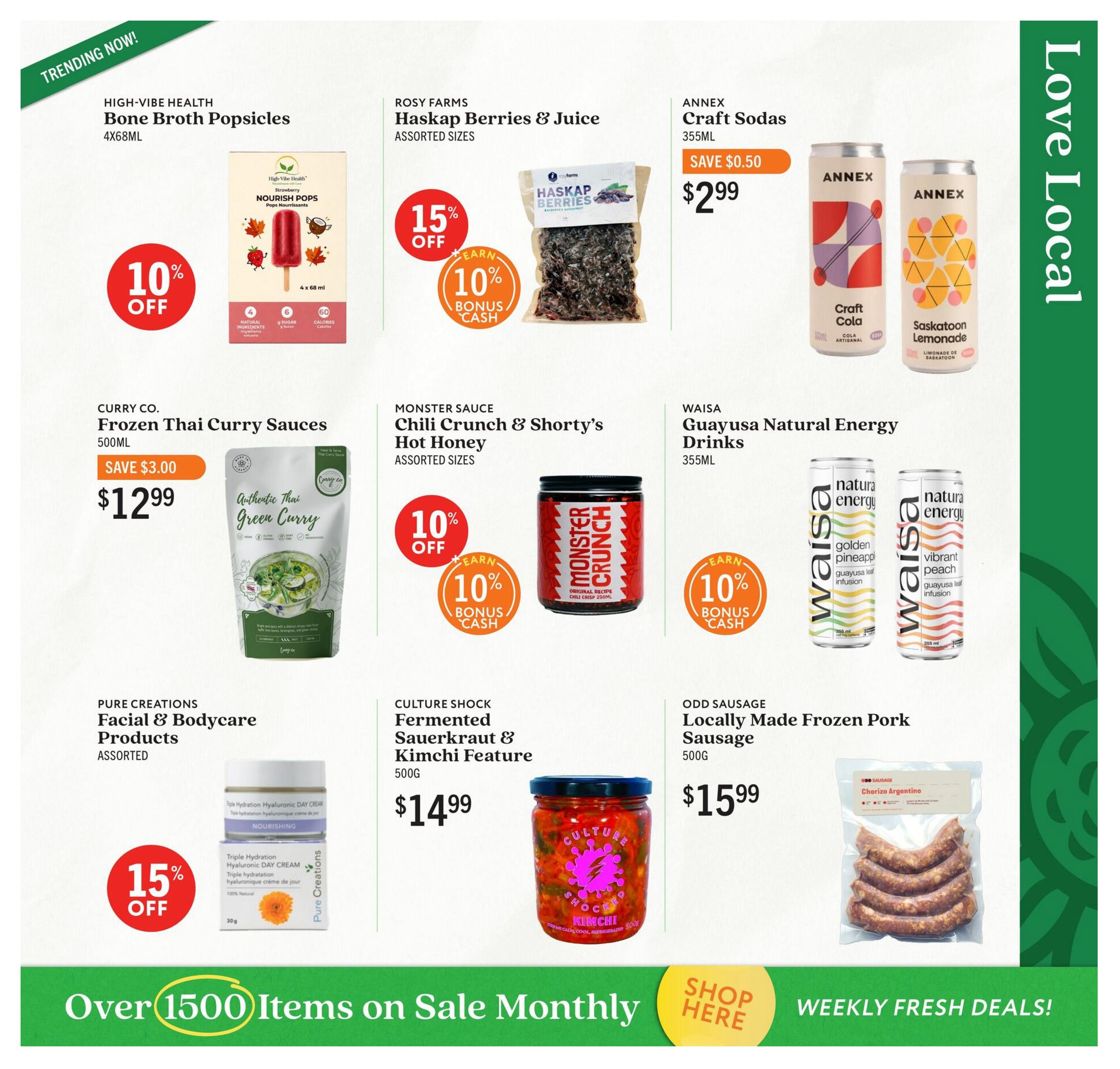 Community Natural Foods Flyer August 6 to September 2