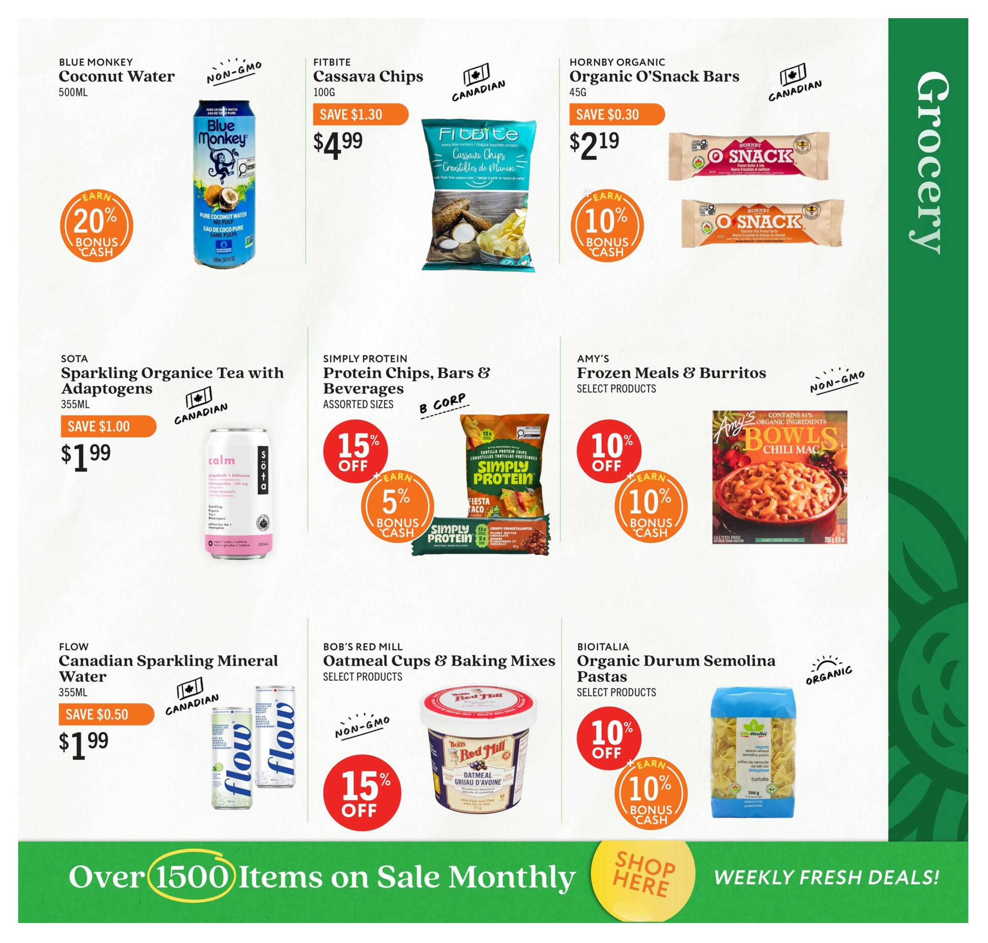Community Natural Foods Flyer August 6 to September 2