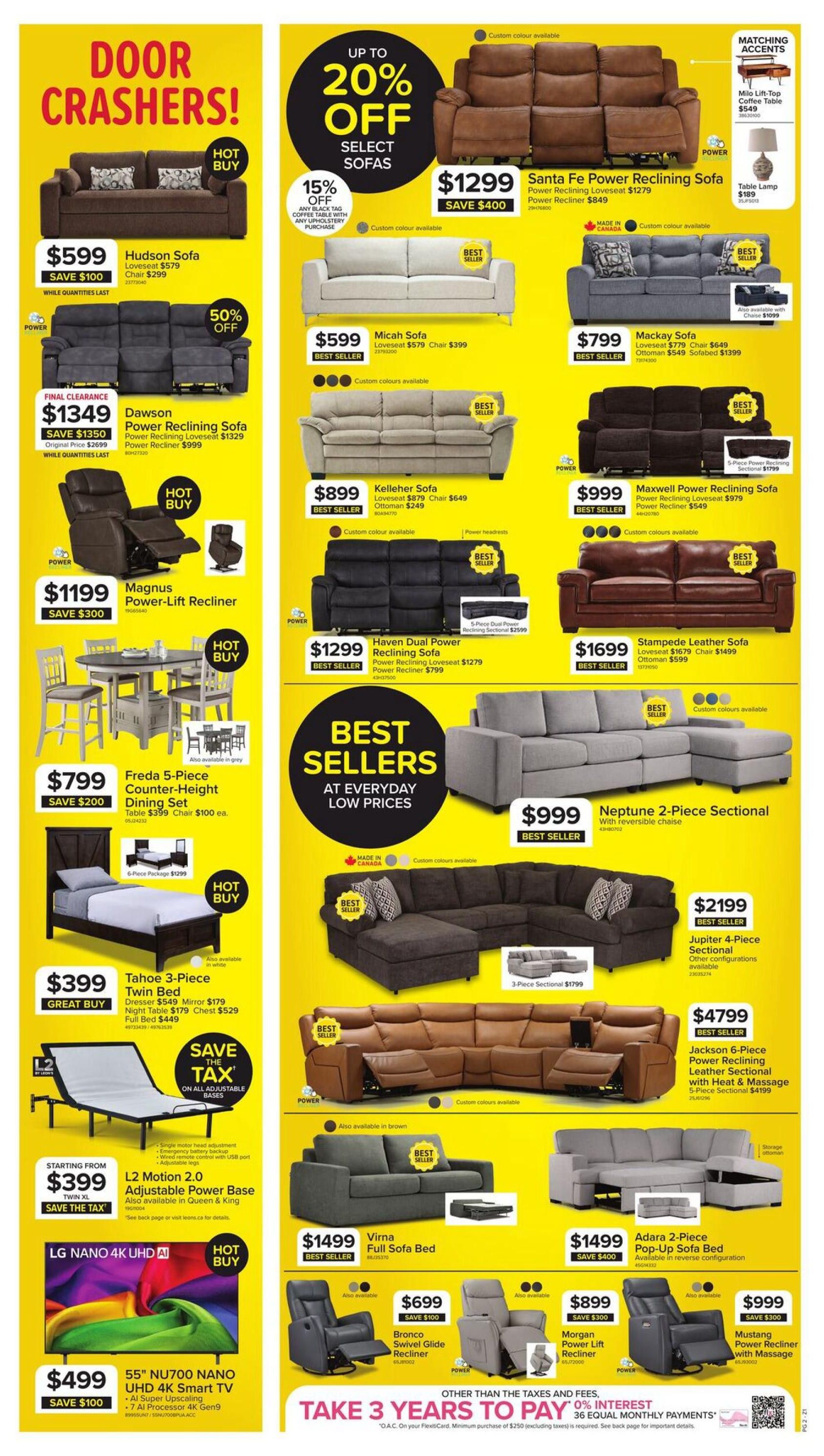 Leon’s Flyer August 6 to 12