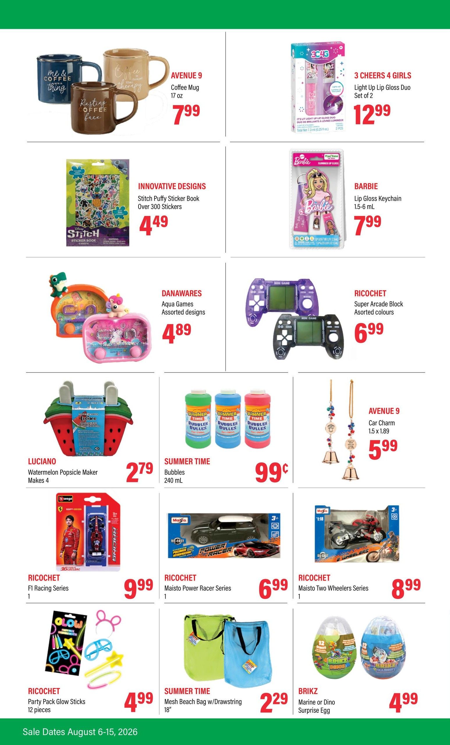 Super Thrifty Flyer August 6 to 15