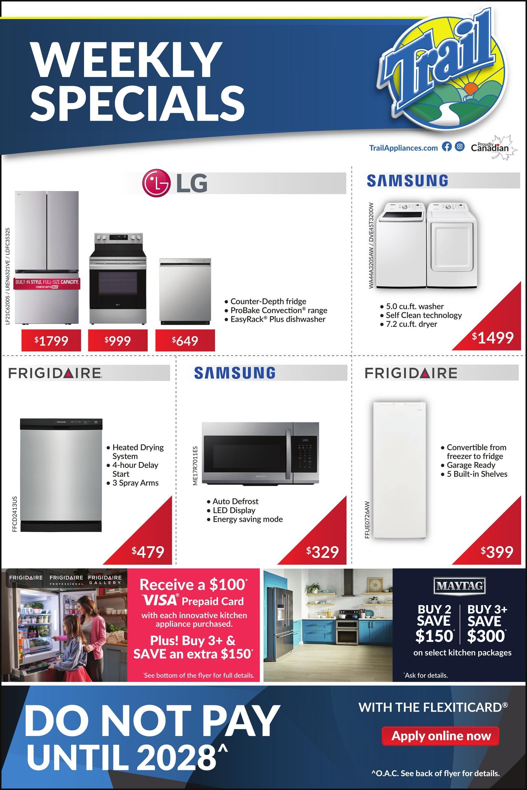 Trail Appliances (AB & SK) Flyer August 6 to 12