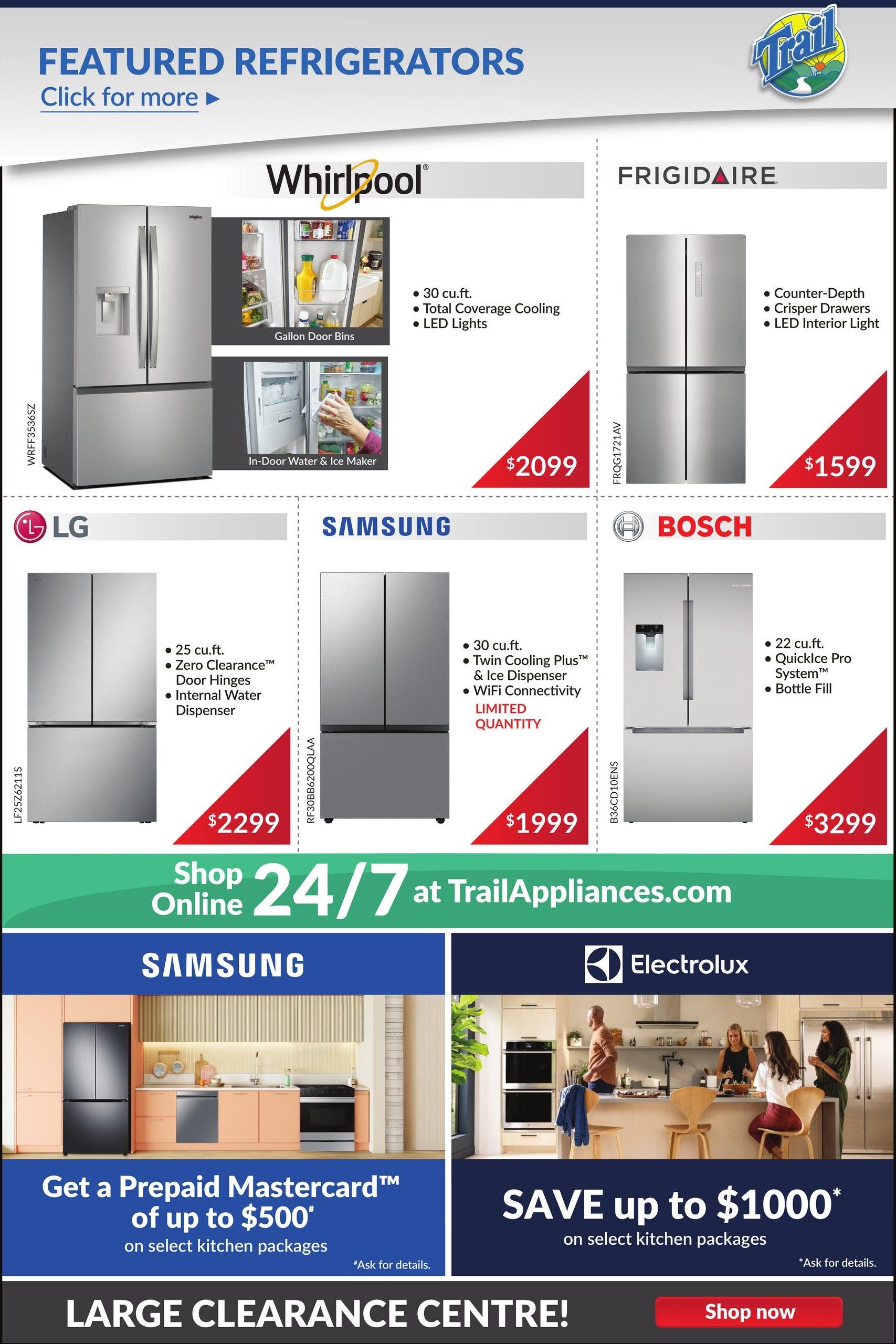 Trail Appliances (AB & SK) Flyer August 6 to 12