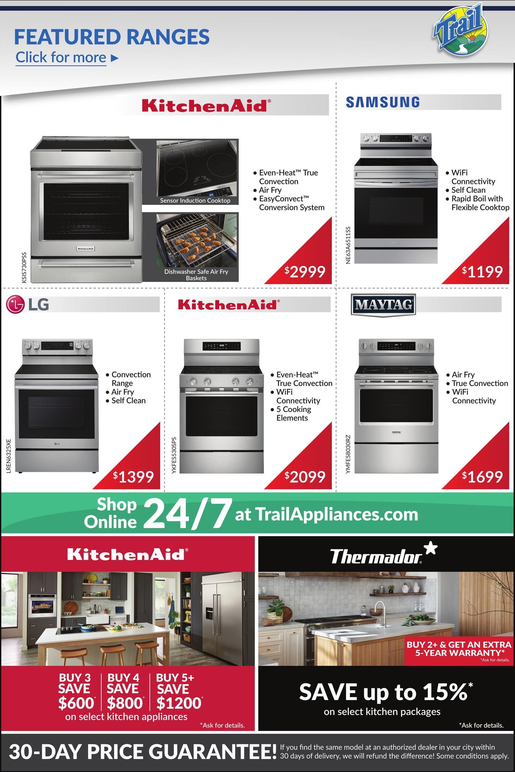 Trail Appliances (AB & SK) Flyer August 6 to 12