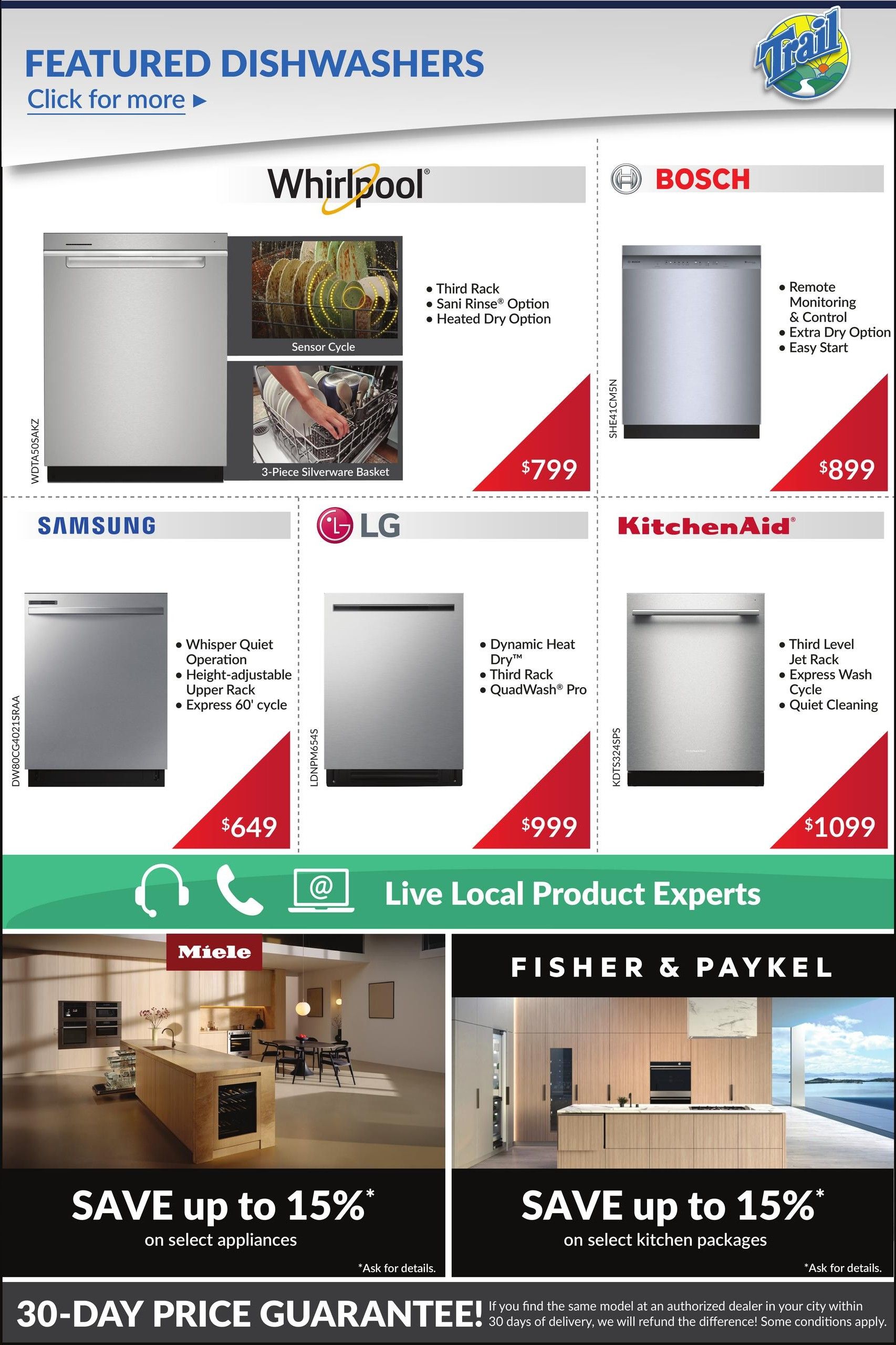 Trail Appliances (AB & SK) Flyer August 6 to 12