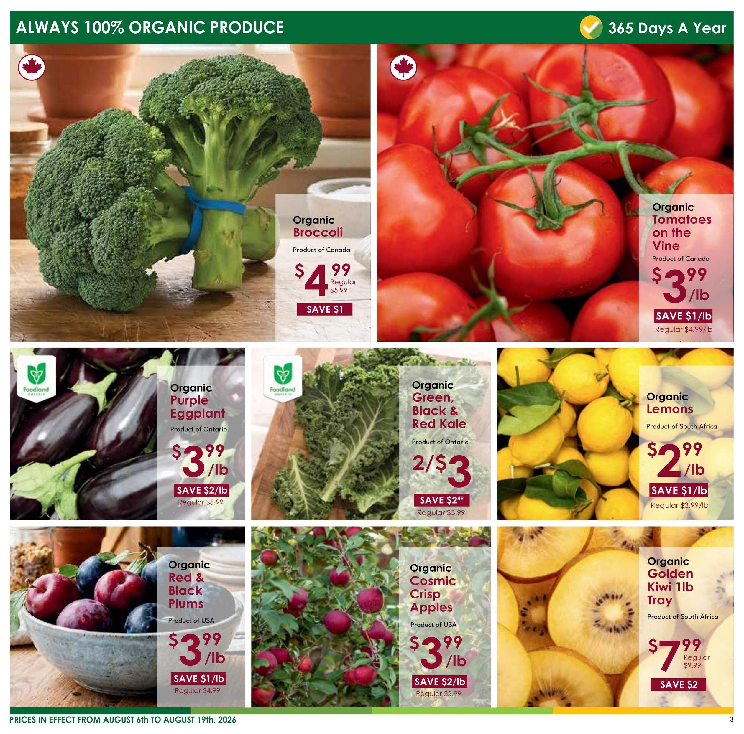 Nature's Emporium Flyer August 6 to 19