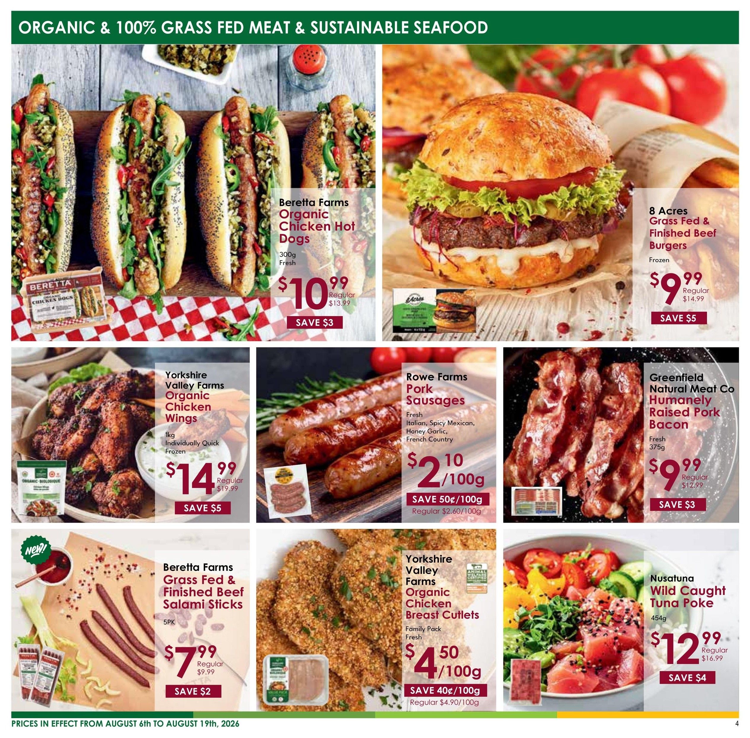 Nature's Emporium Flyer August 6 to 19