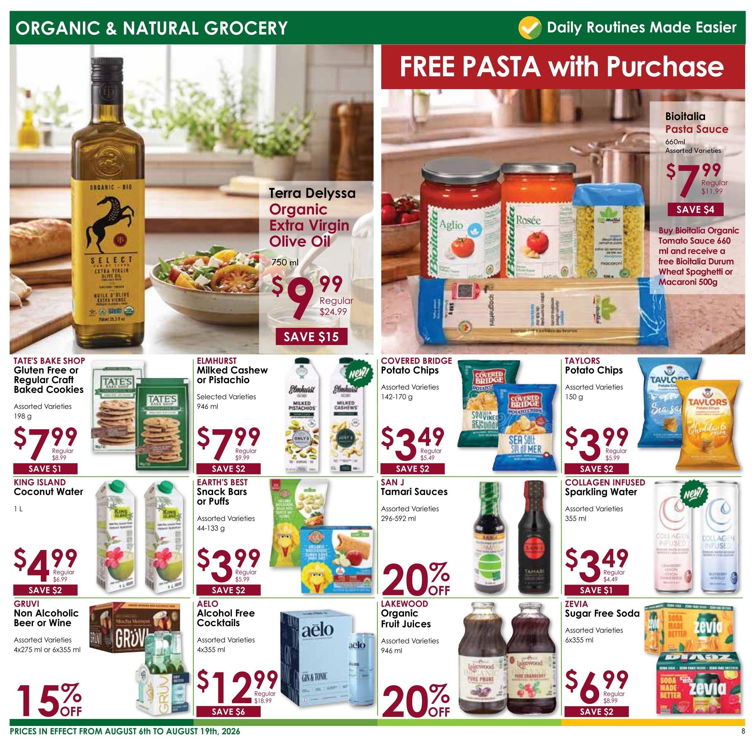 Nature's Emporium Flyer August 6 to 19